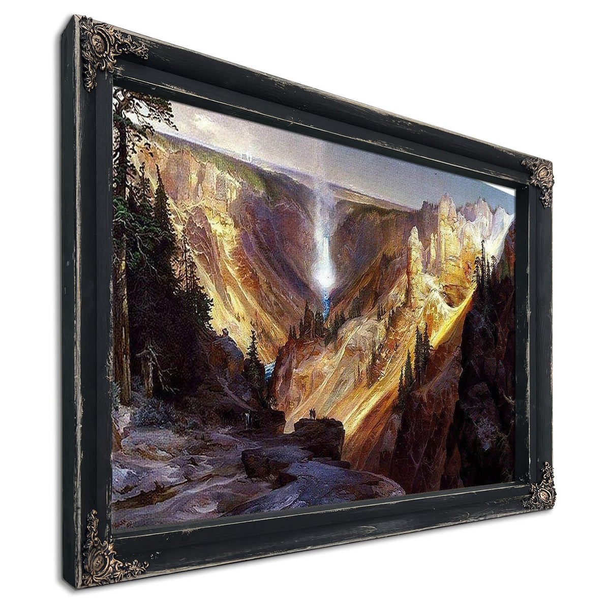 The Grand Canyon Of The Yellowstone 2 By Thomas Moran