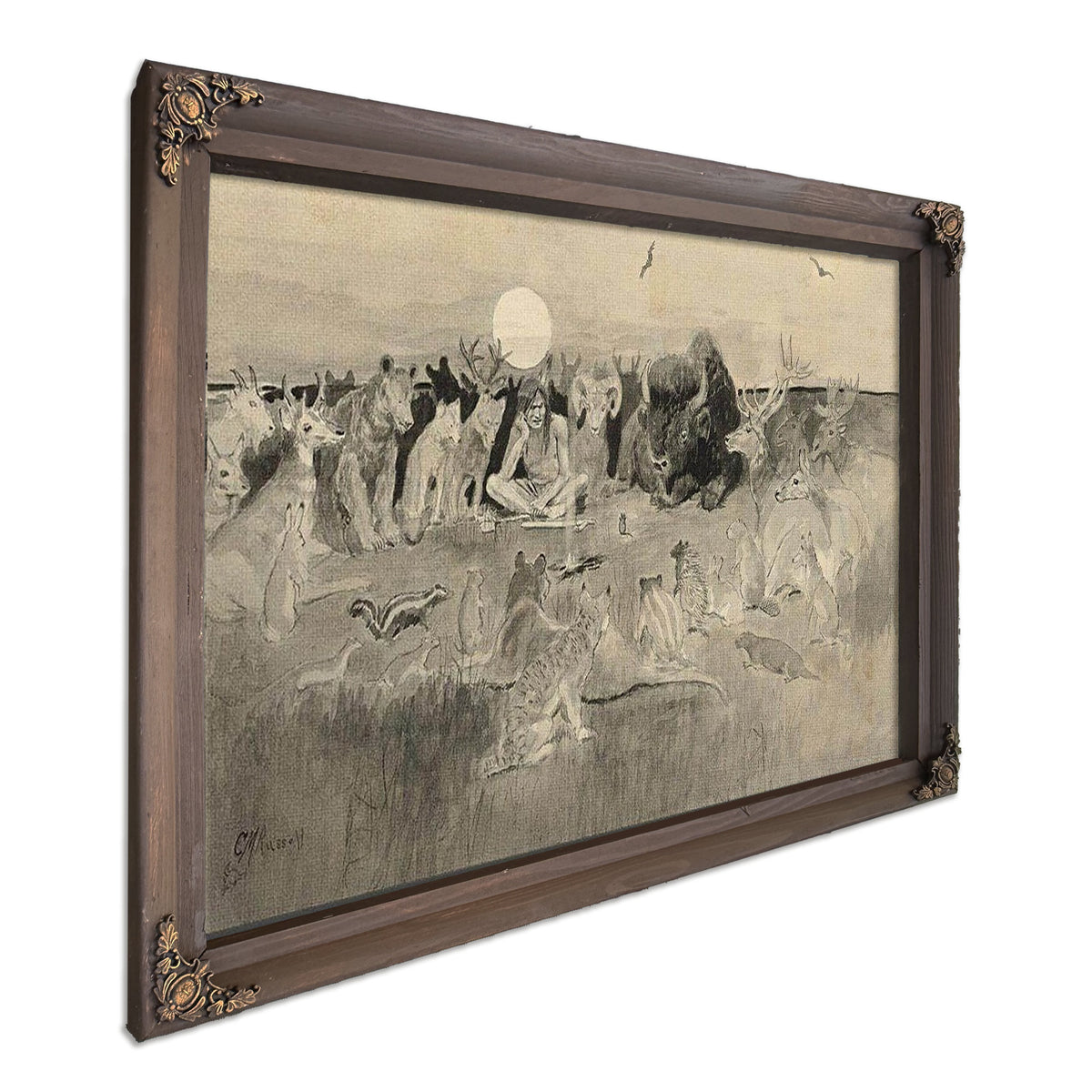 The Great Game For The Rulership Of The World By Charles Marion Russell