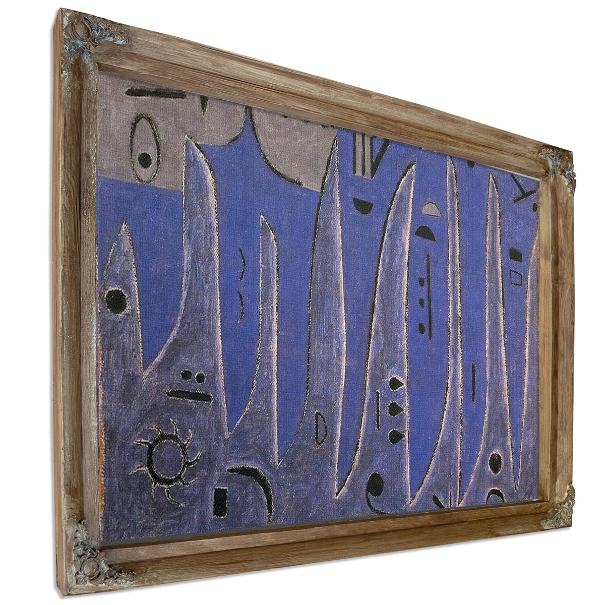 The Grey One And The Coast 1938 J5 (125) By Paul Klee
