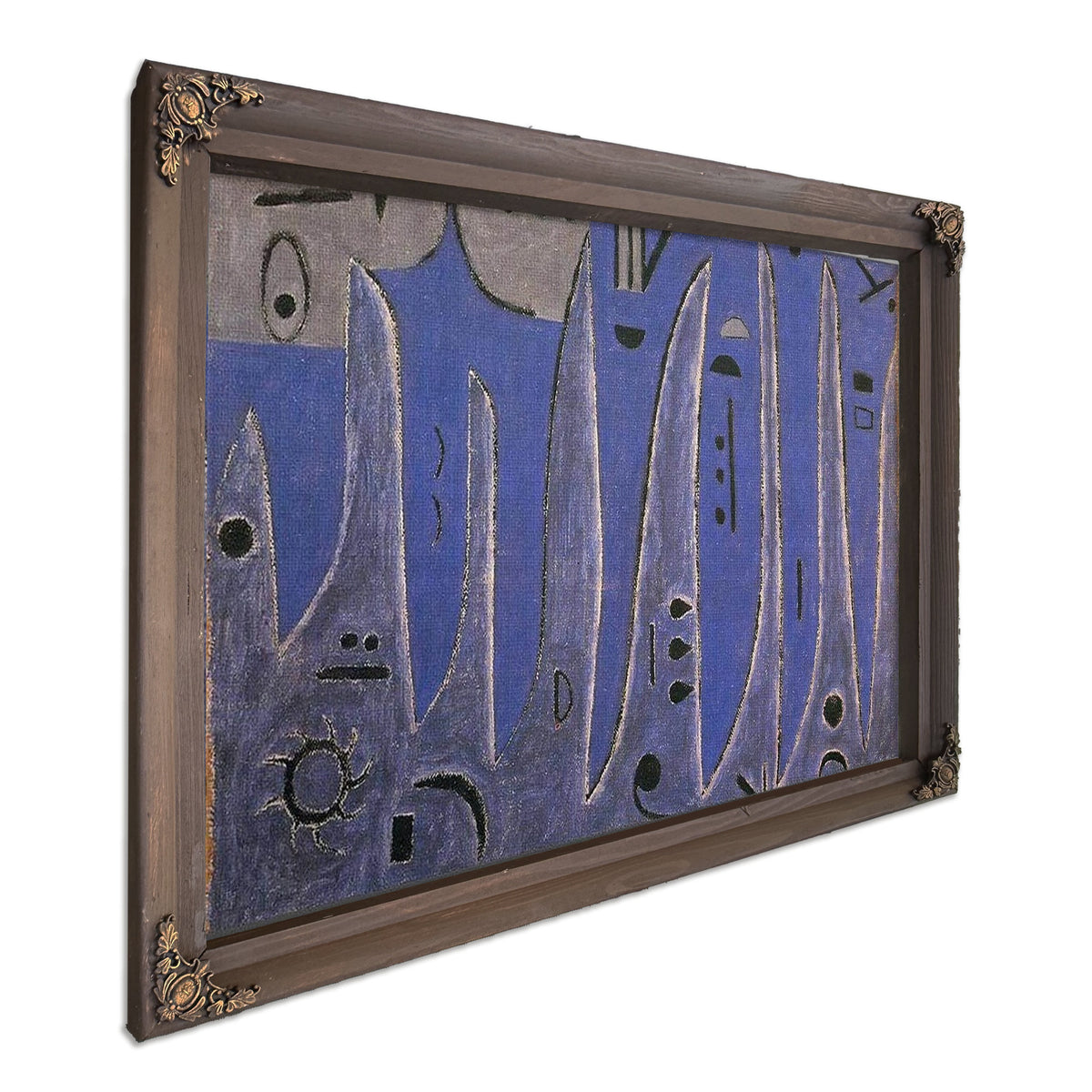 The Grey One And The Coast 1938 J5 (125) By Paul Klee