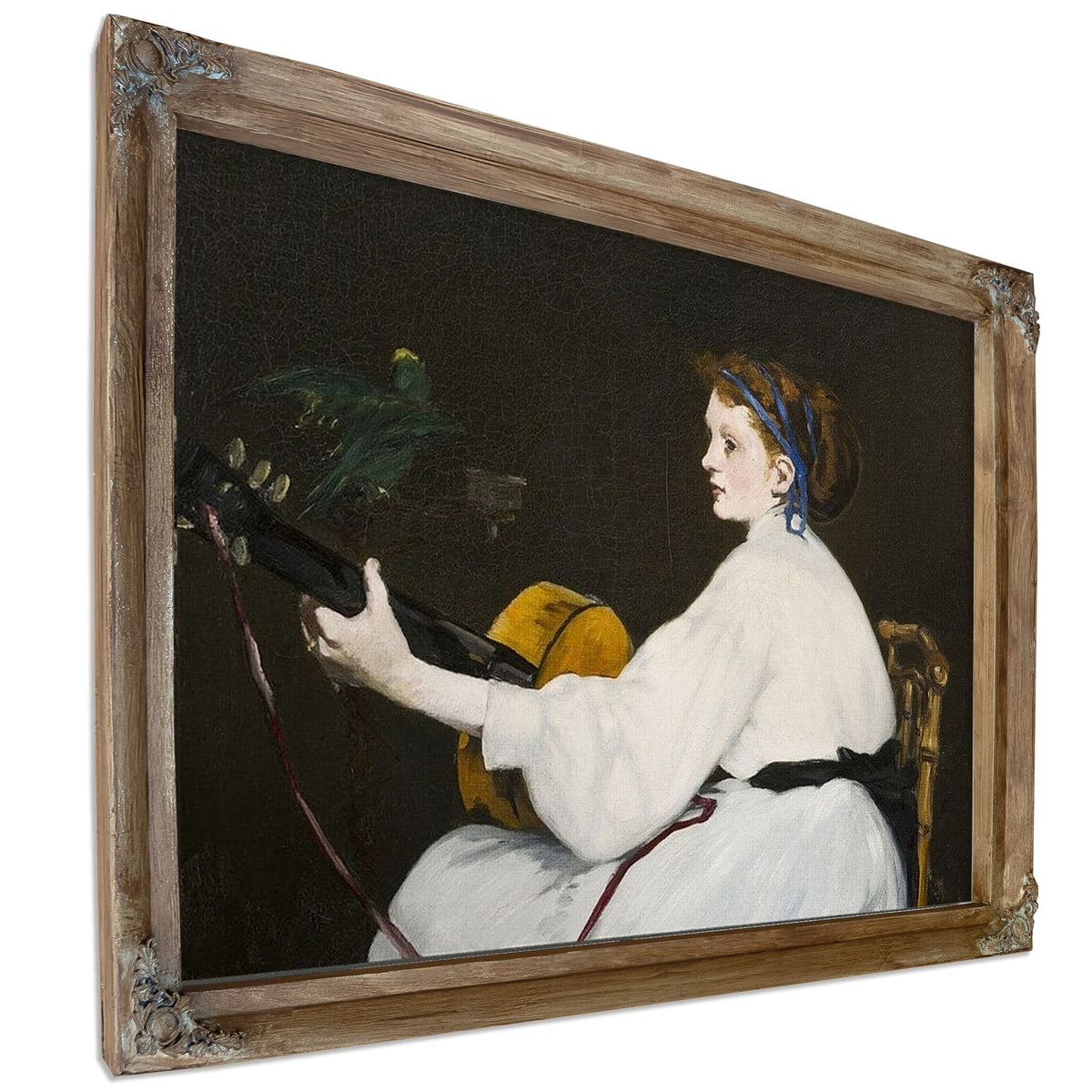 The Guitar Player By Edouard Manet