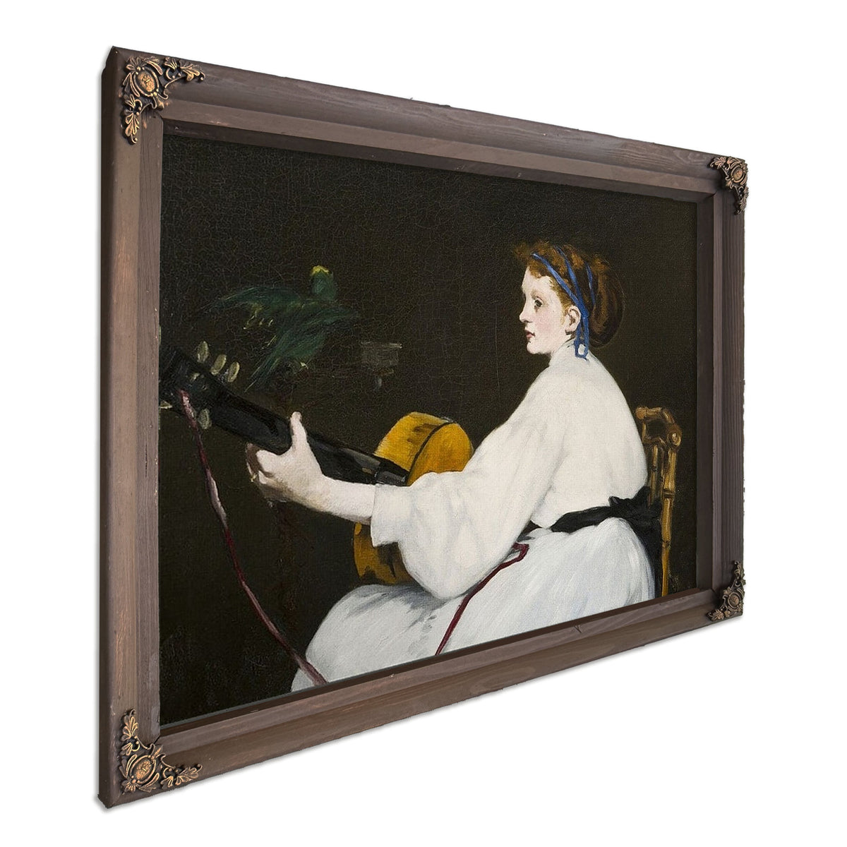 The Guitar Player By Edouard Manet