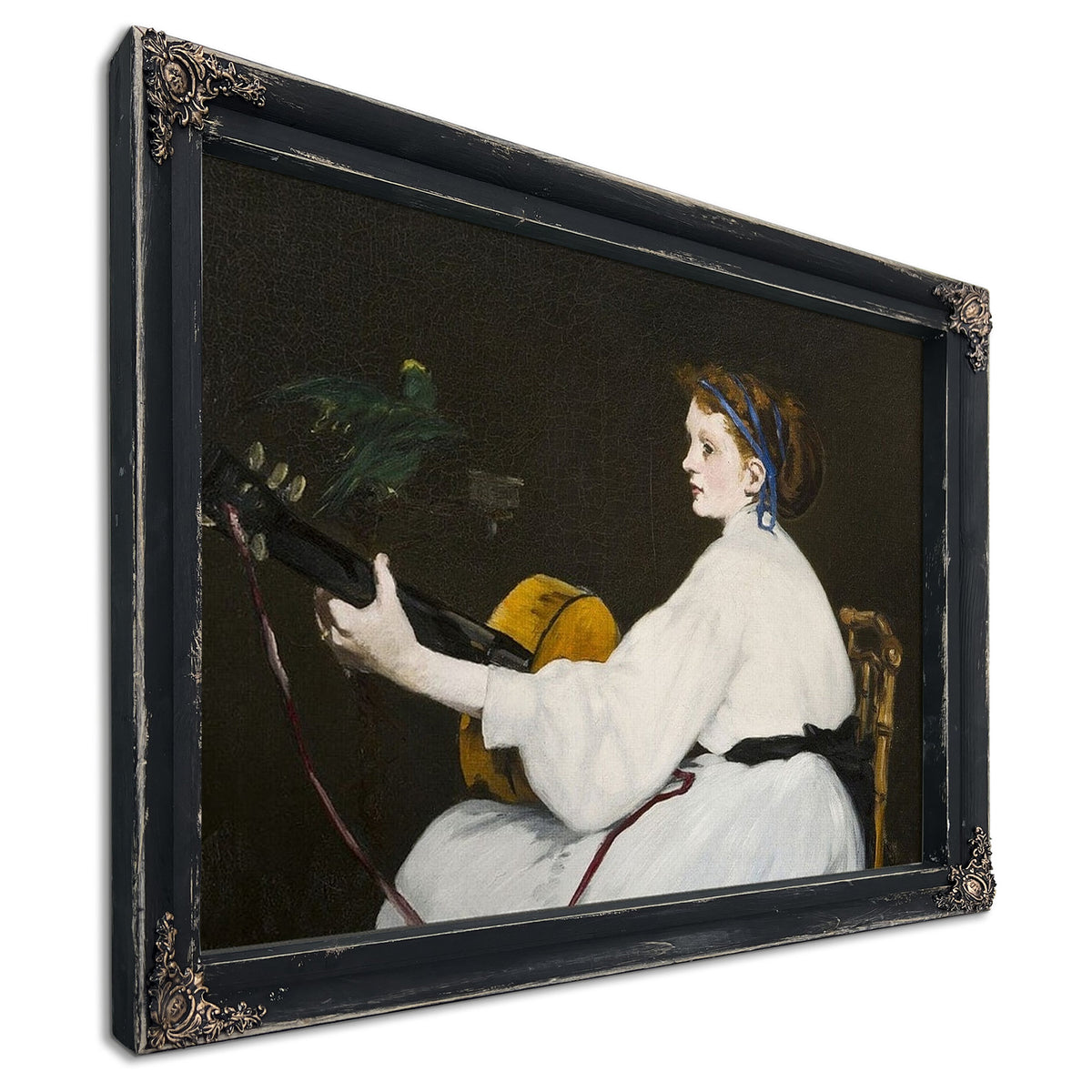 The Guitar Player By Edouard Manet