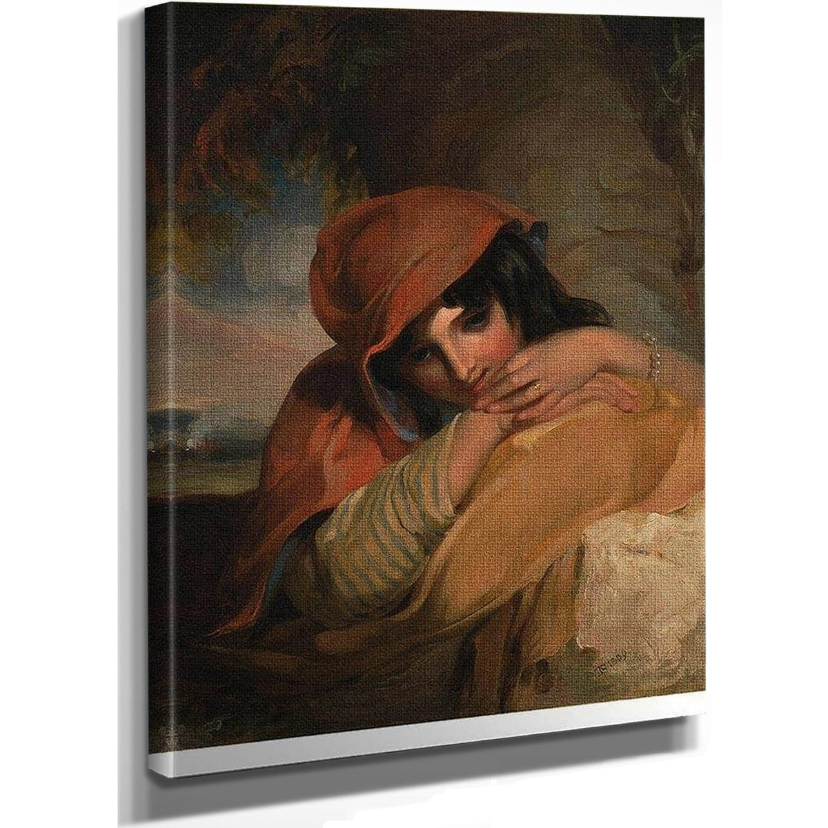 The Gypsy Girl By Thomas Sully