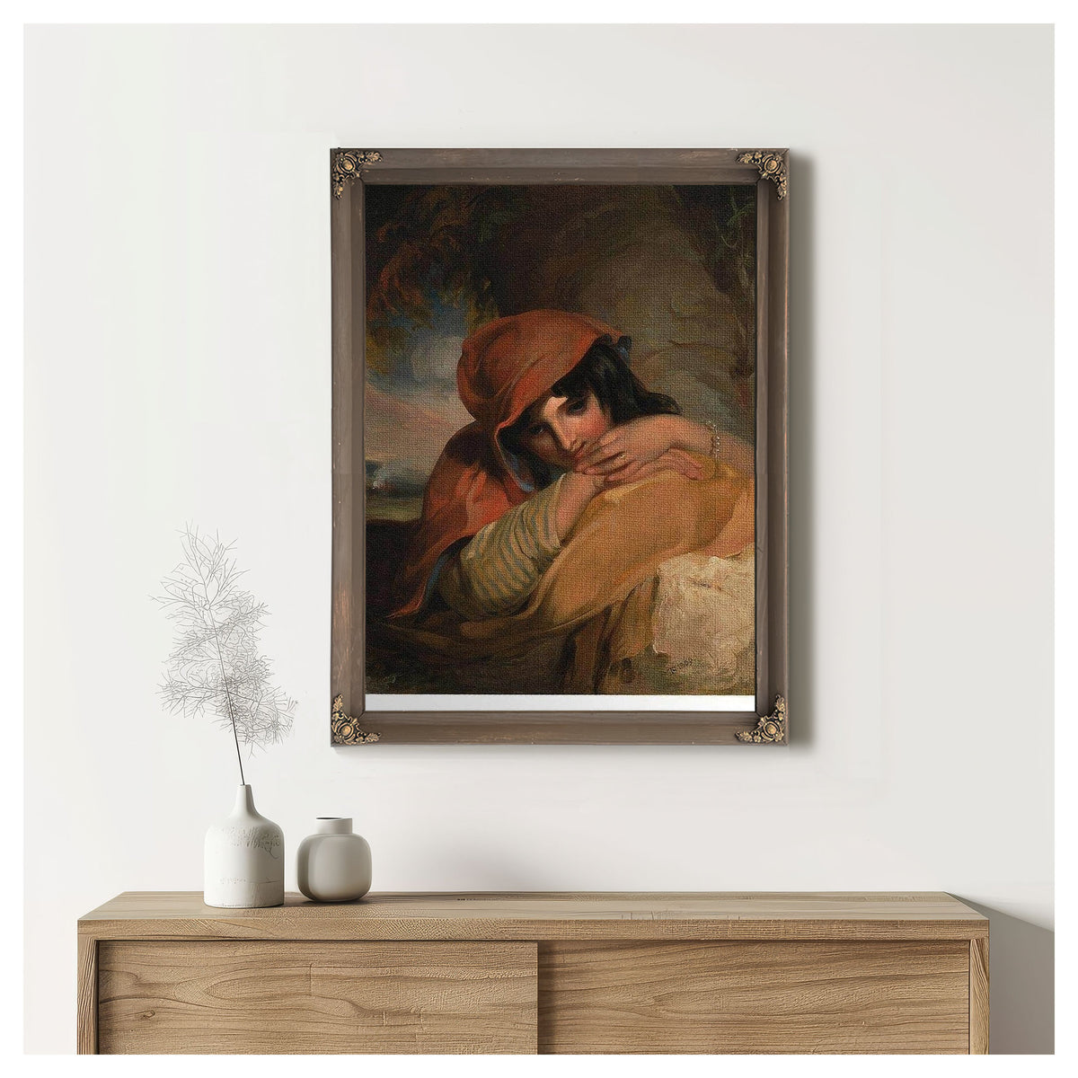 The Gypsy Girl By Thomas Sully