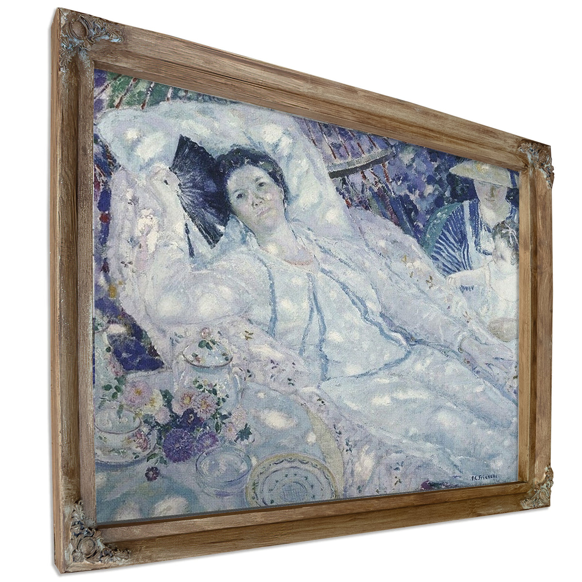 The Hammock By Frederick Carl Frieseke