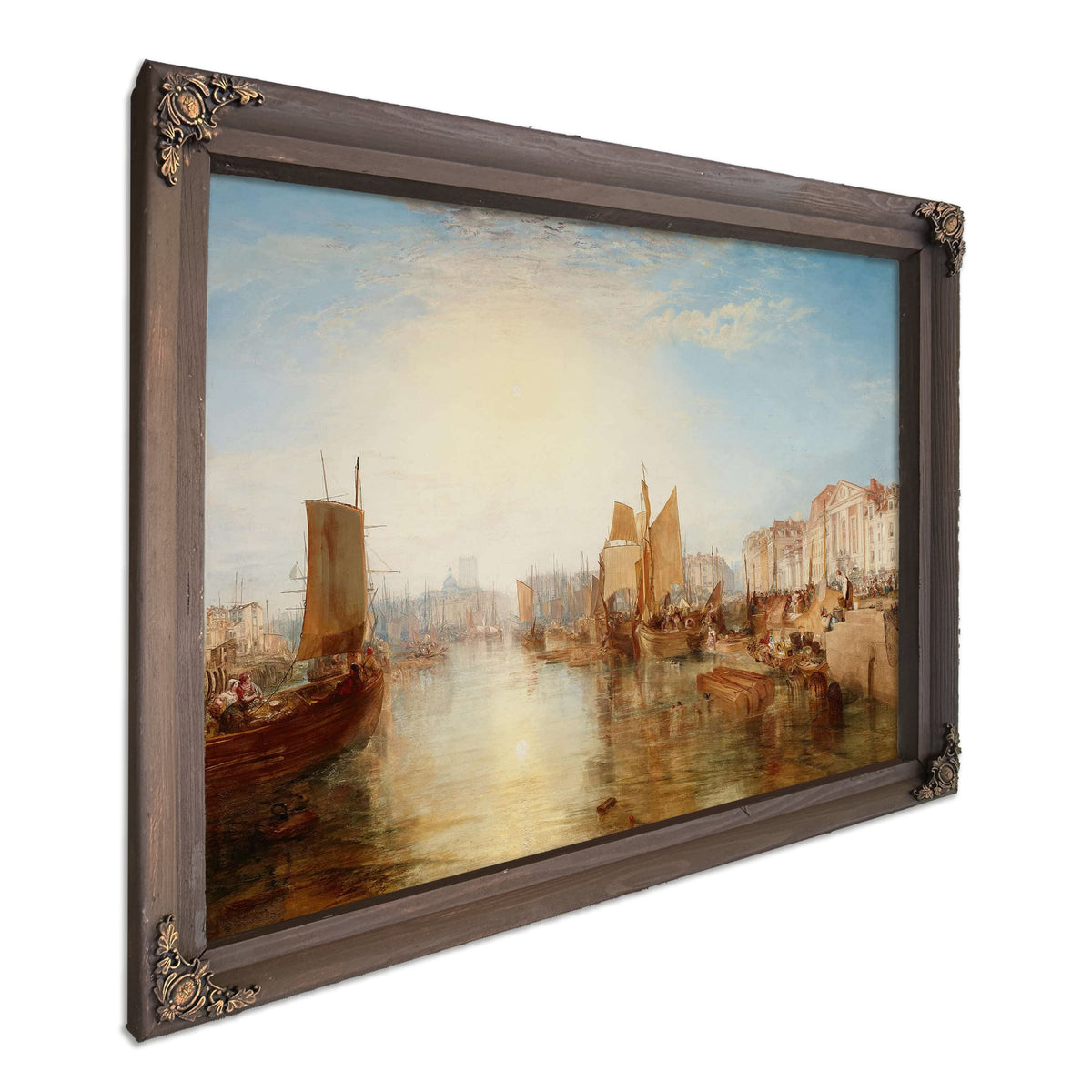 The Harbor Of Dieppe by Joseph Mallord William Turner