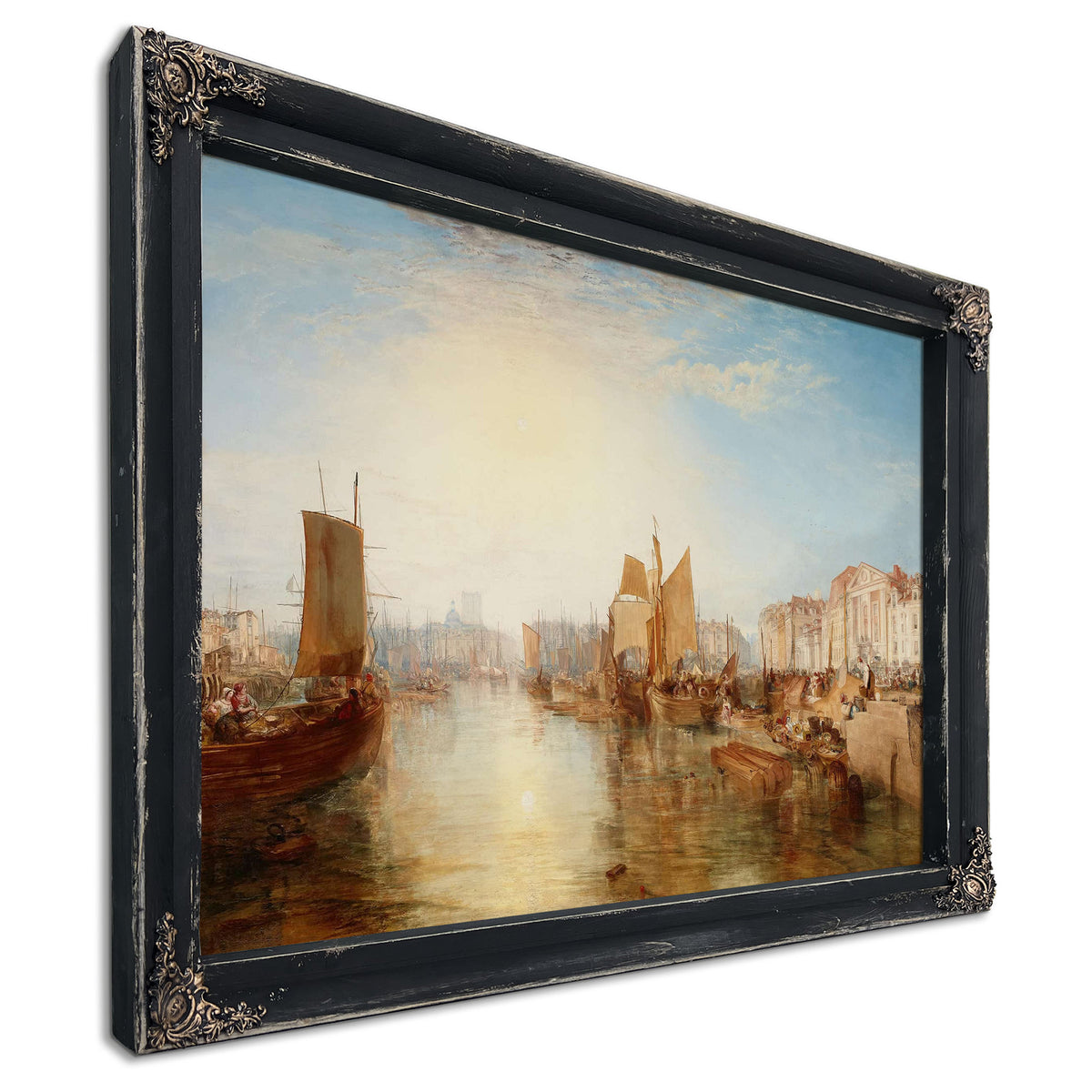 The Harbor Of Dieppe by Joseph Mallord William Turner