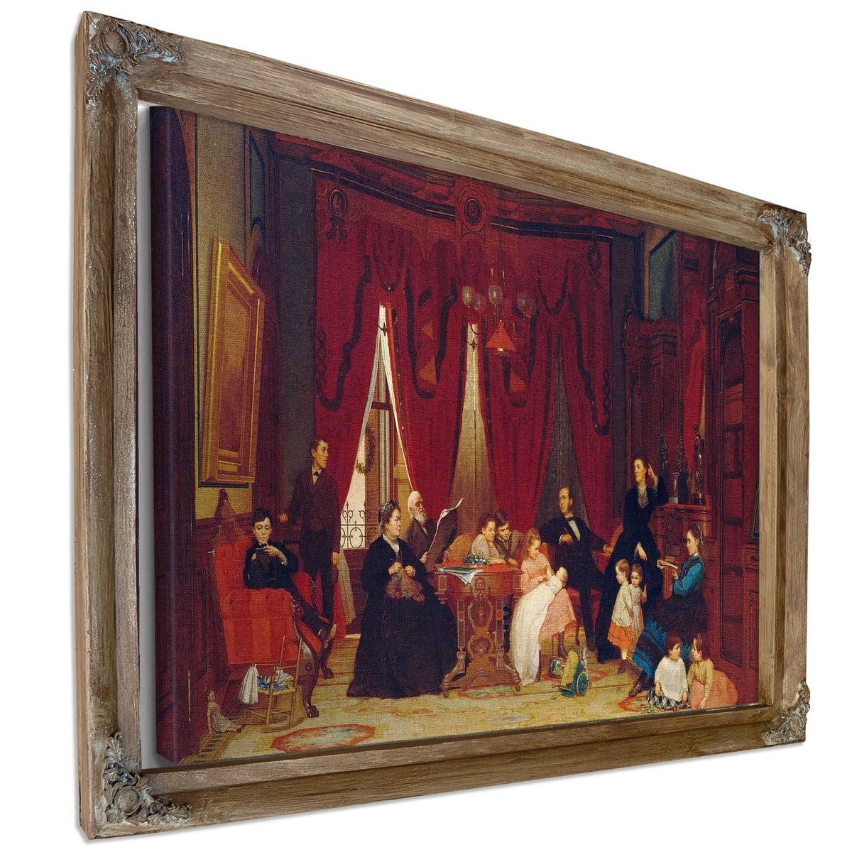 The Hatch Family by Eastman Johnson