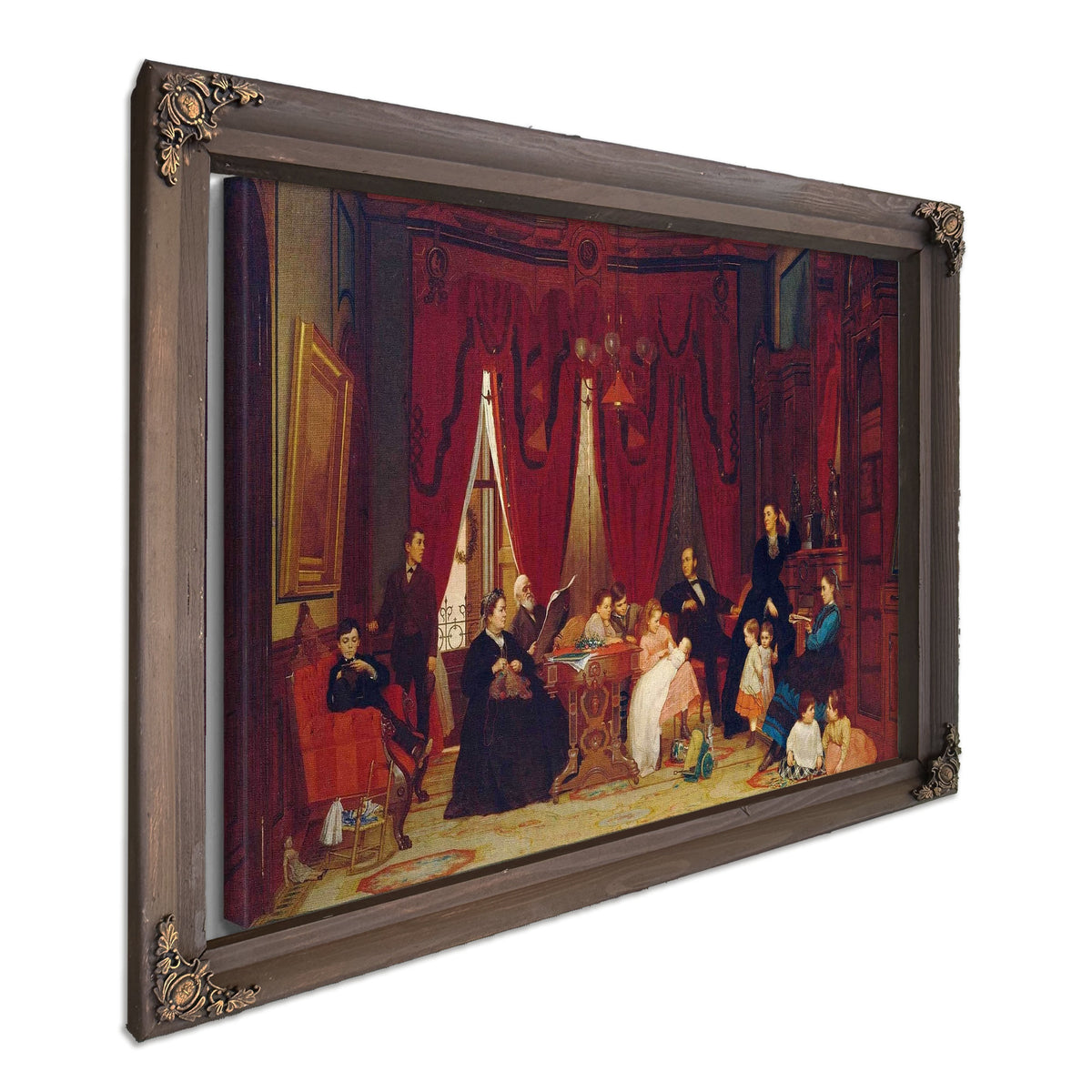 The Hatch Family by Eastman Johnson