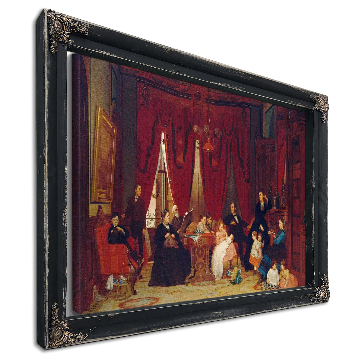 The Hatch Family by Eastman Johnson