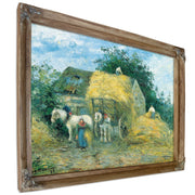 The Hay Cart Montfoucault by Camille Pissarro