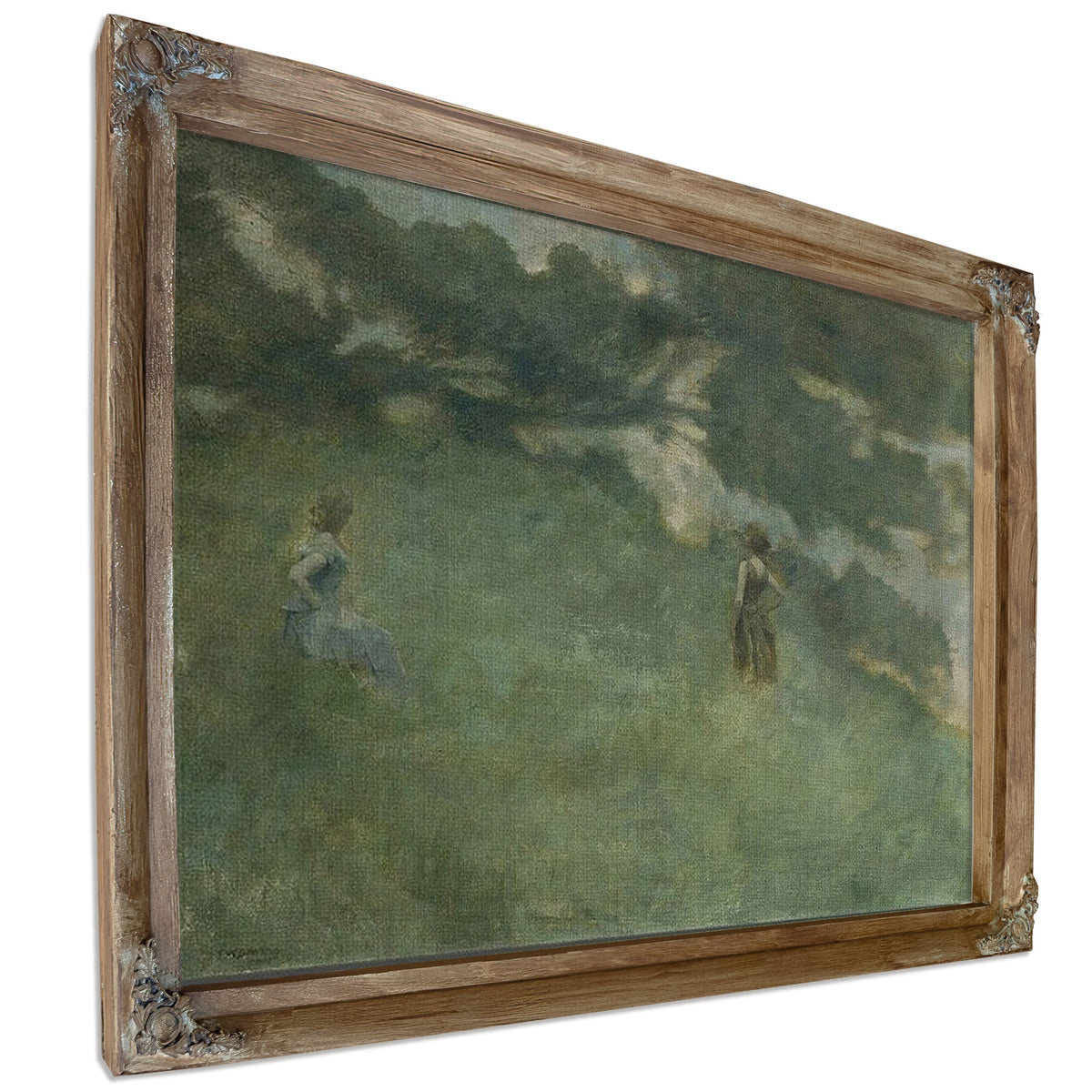 The Hermit Thrush By Thomas Wilmer Dewing