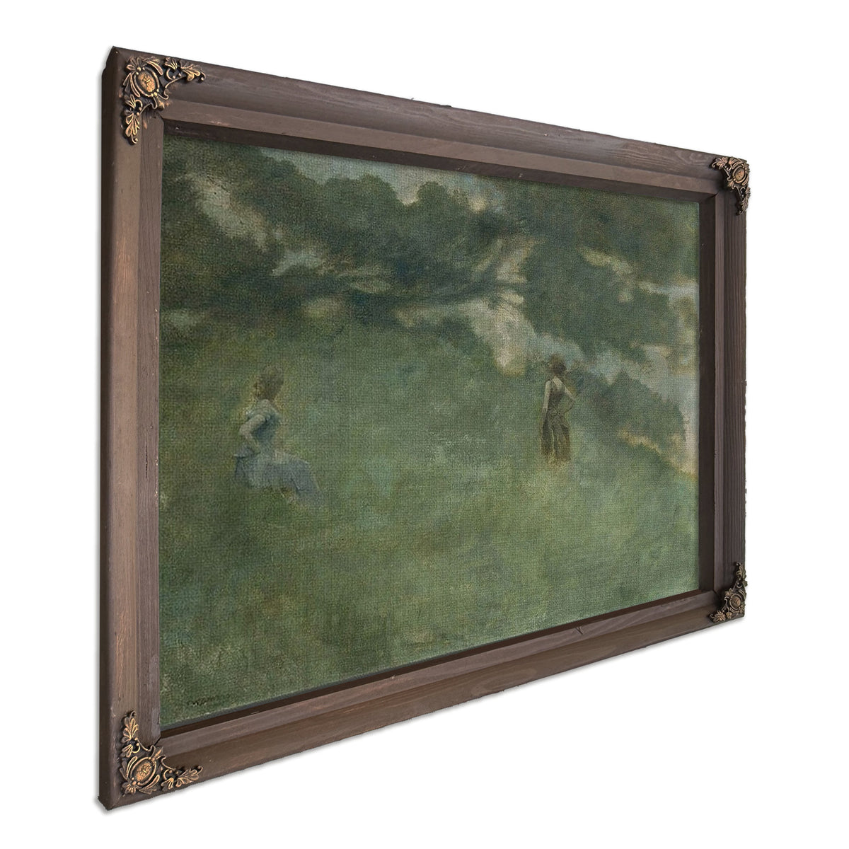 The Hermit Thrush By Thomas Wilmer Dewing