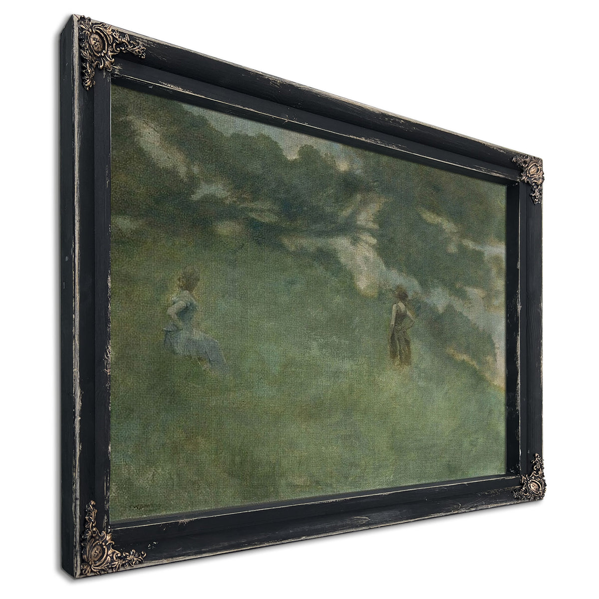 The Hermit Thrush By Thomas Wilmer Dewing