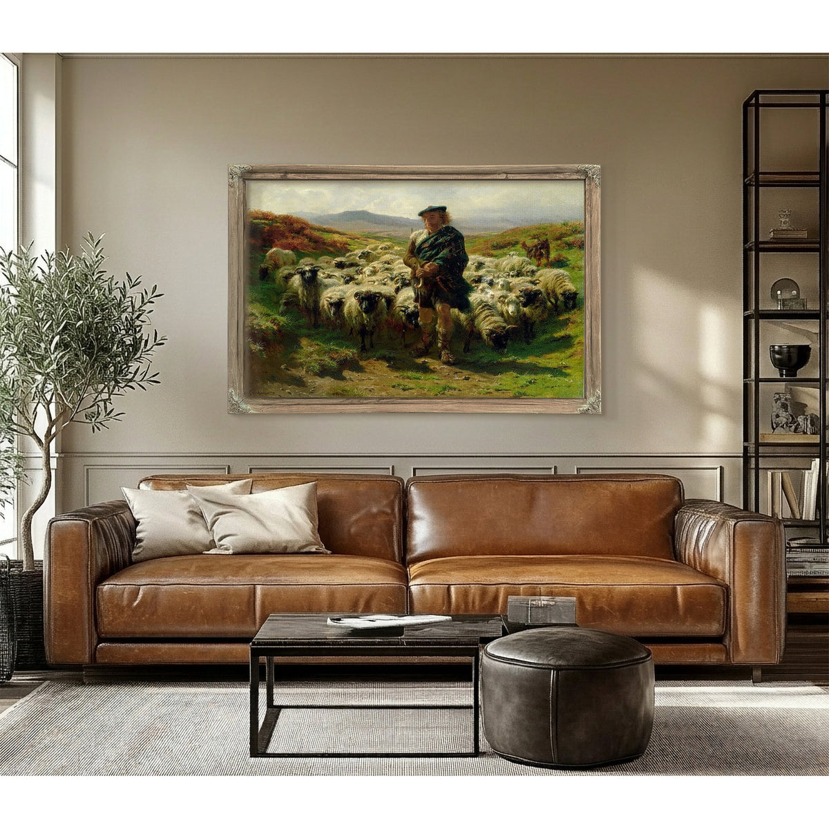 The Highland Shepherd By Rosa Bonheur