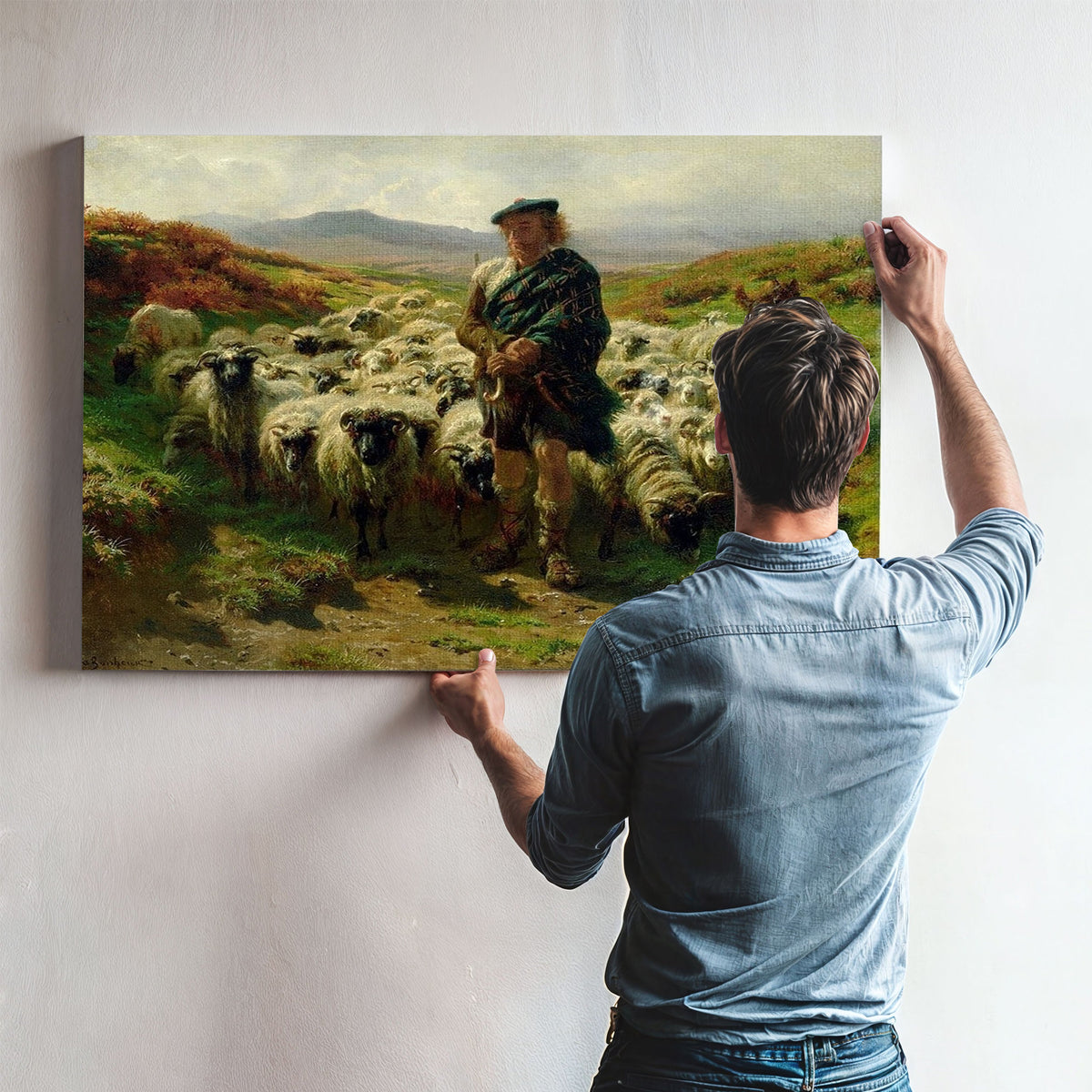 The Highland Shepherd By Rosa Bonheur