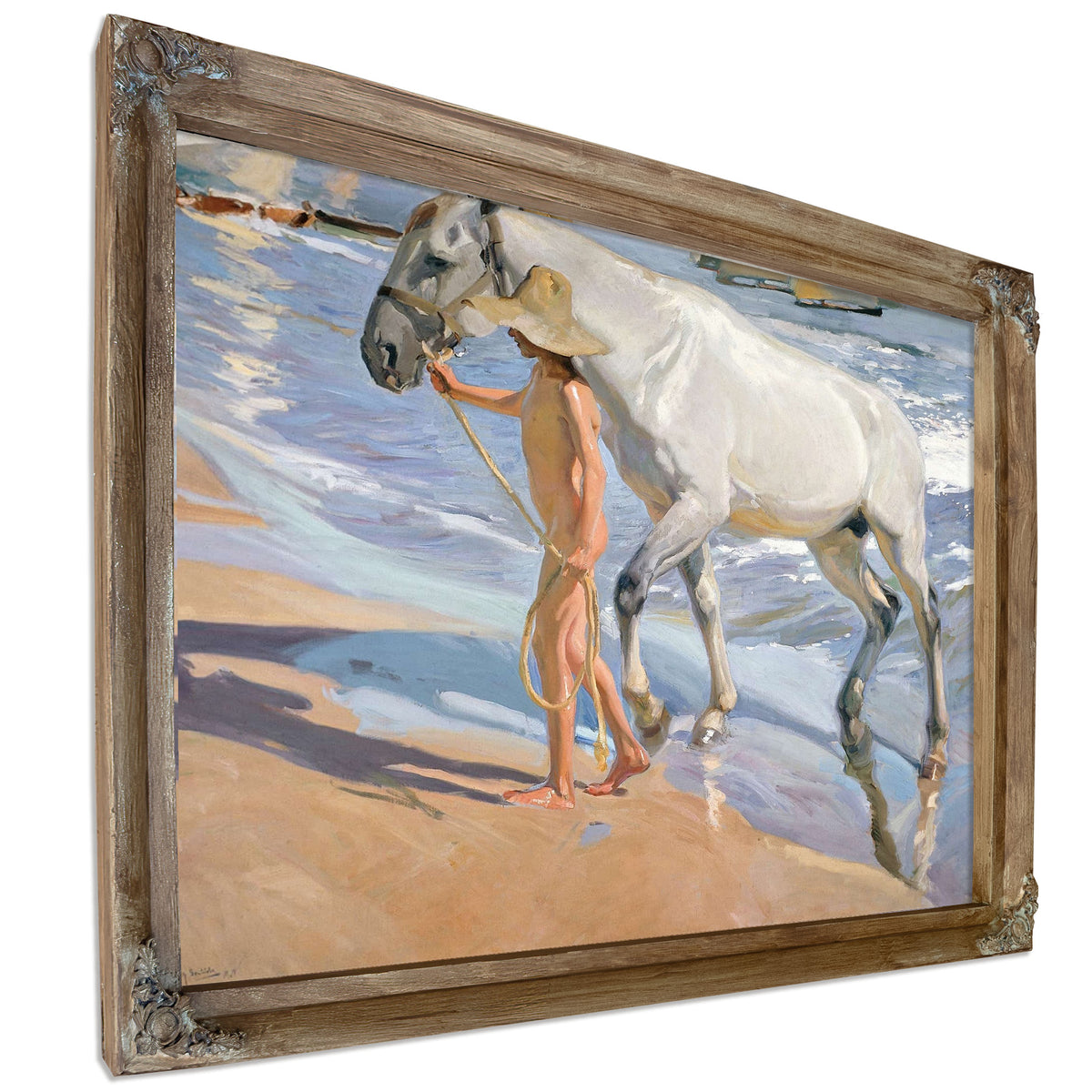 The Horses Bath by Joaquin Sorolla