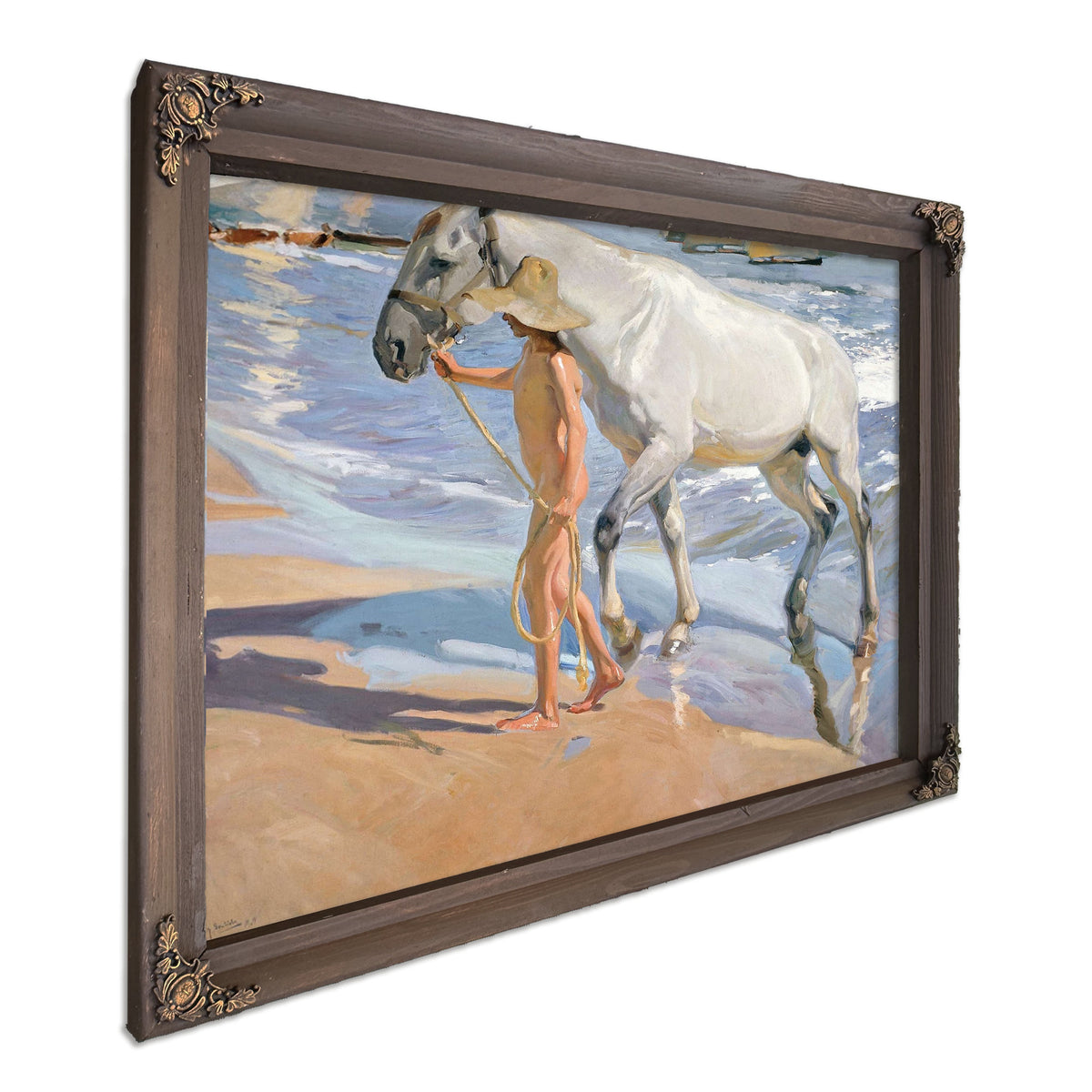 The Horses Bath by Joaquin Sorolla