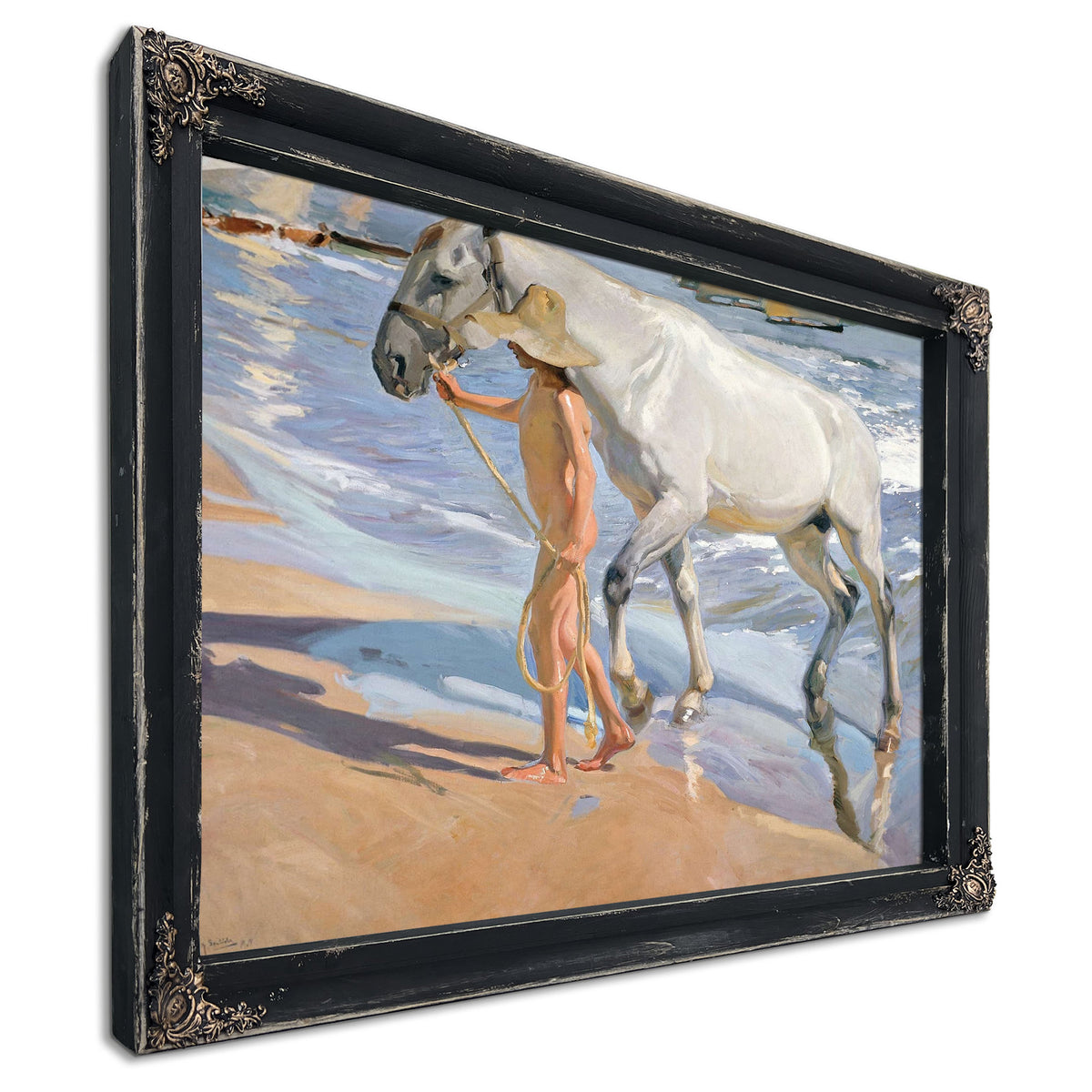 The Horses Bath by Joaquin Sorolla