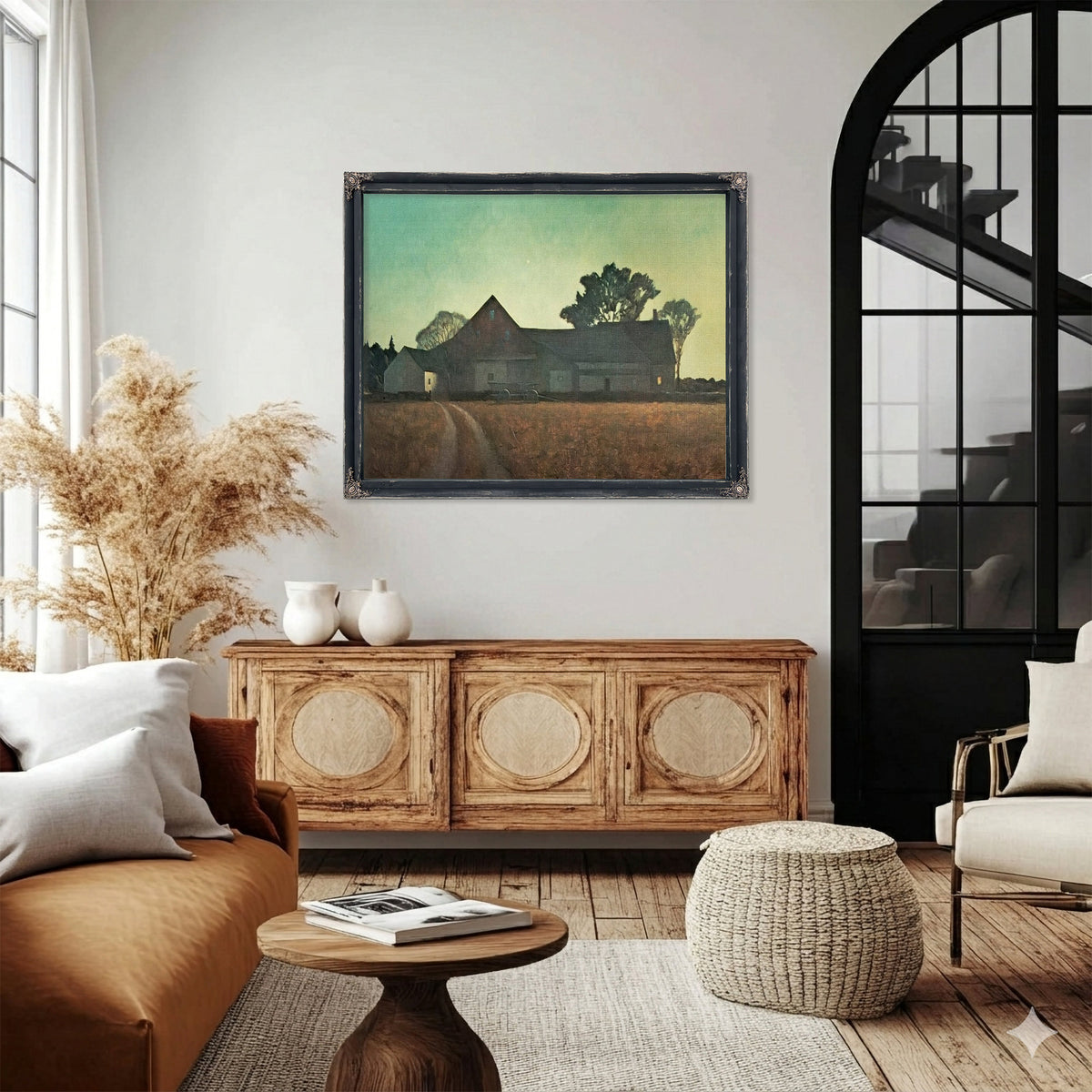 The Hupper Farm By NC Wyeth