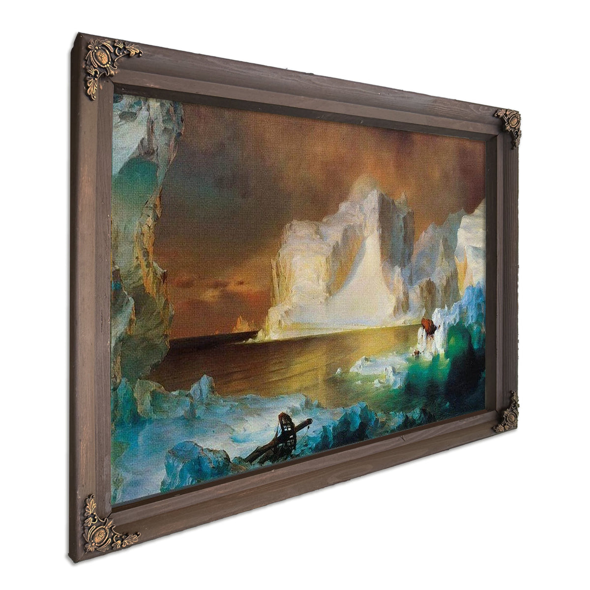 The Icebergs By Frederic Edwin Church