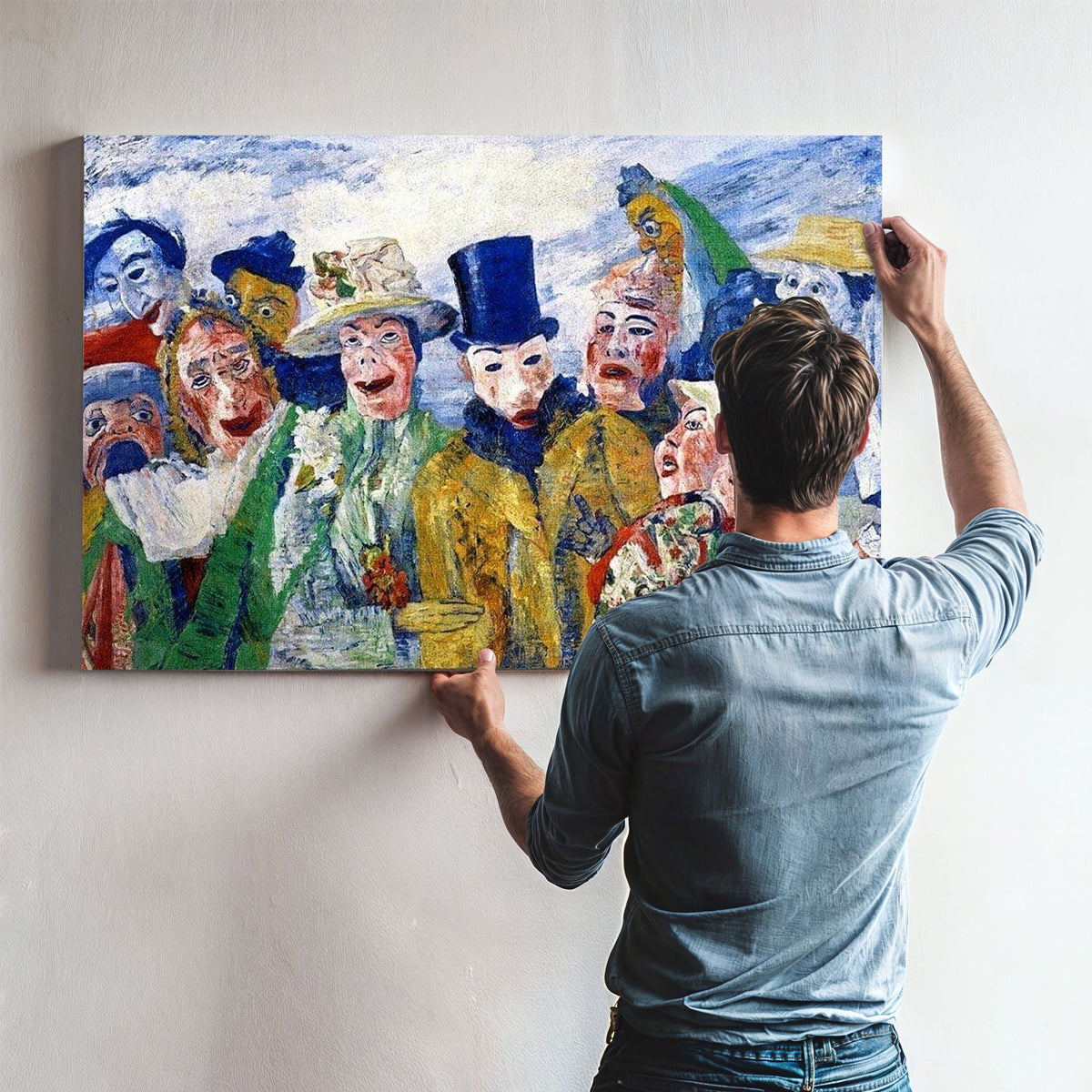The Intrigue By James Ensor