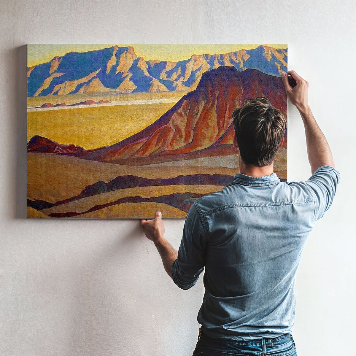 The Iron Mountains By Maynard Dixon
