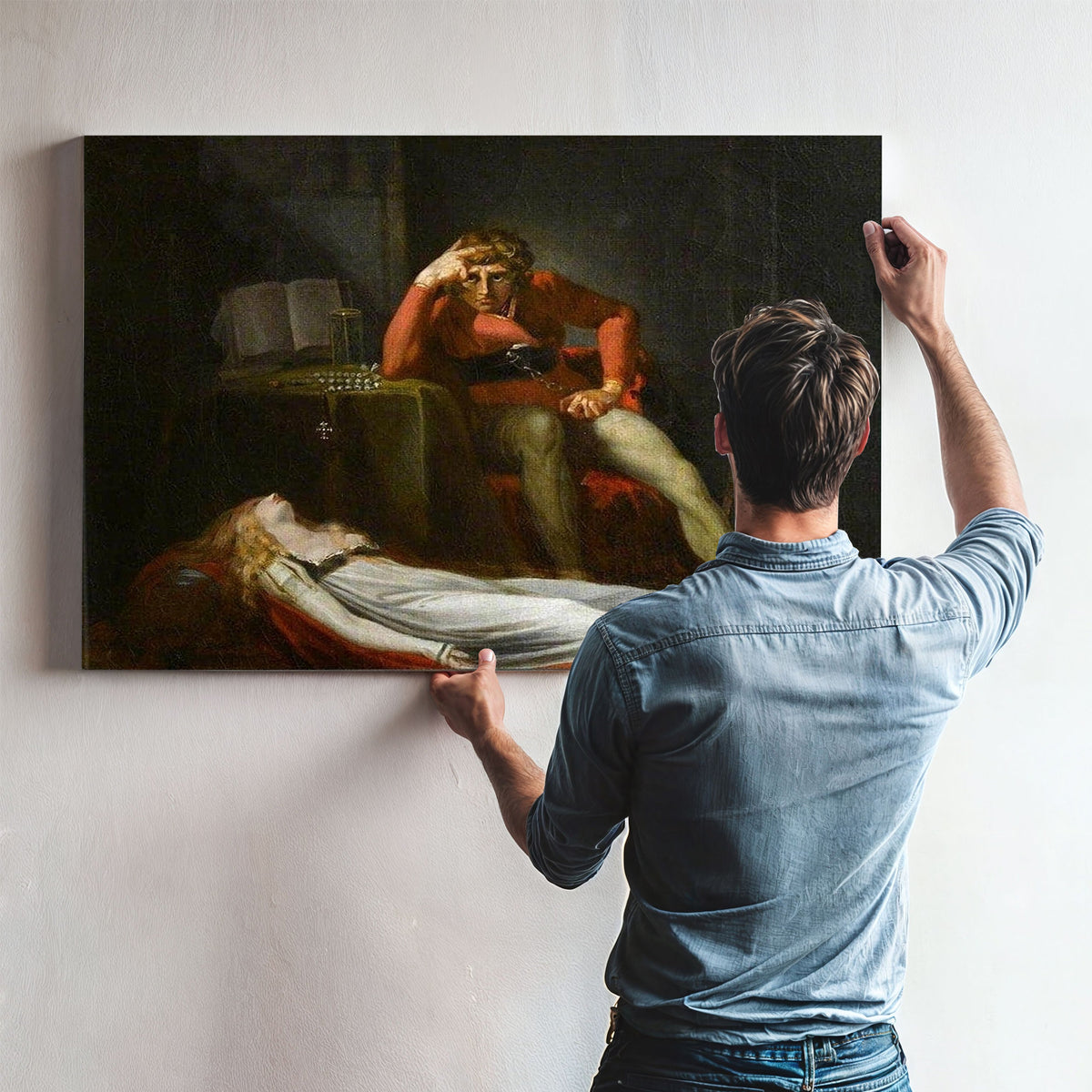 The Italian Count (Also Known As Ezzelin Bracciaferro, Musing Over Meduna, Destroyed By Him For Disloyalty) By Henry Fuseli