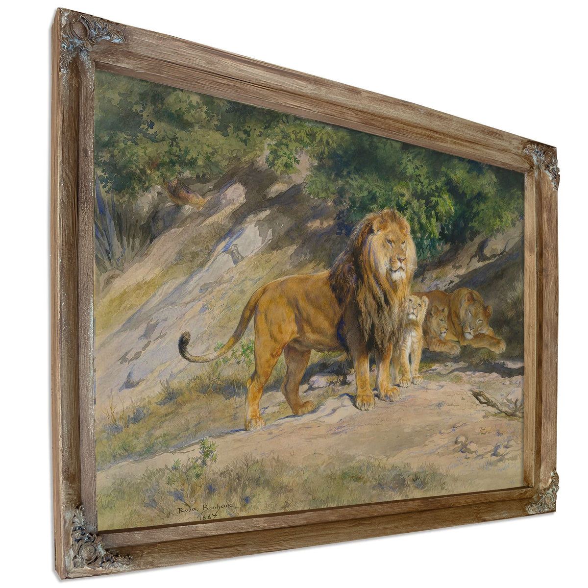 The King Watches by Rosa Bonheur