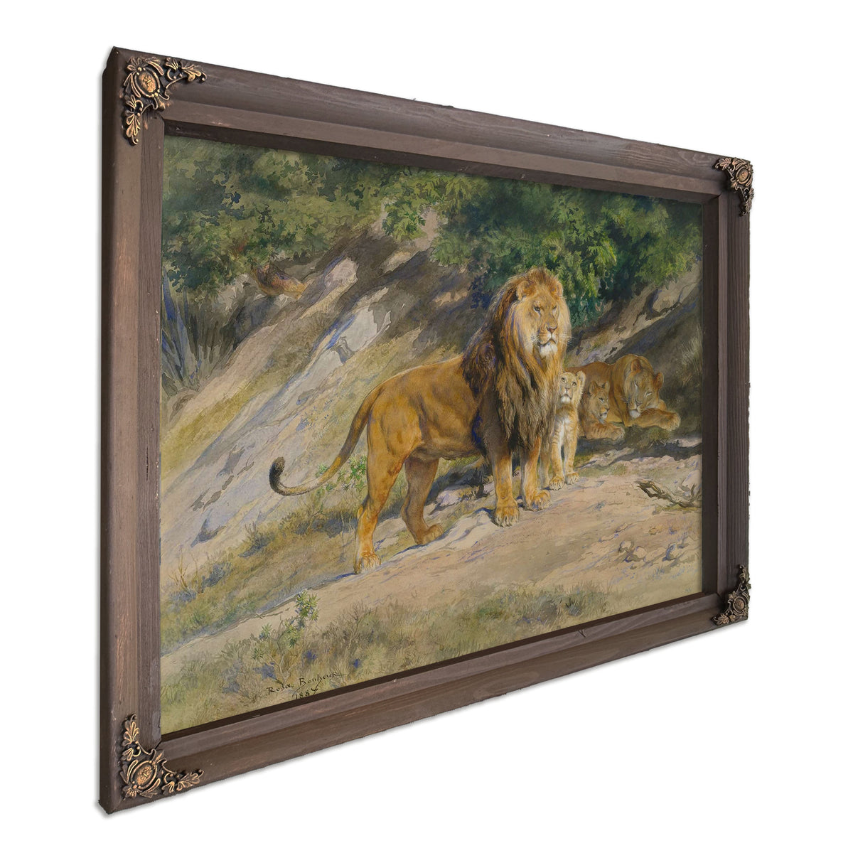 The King Watches by Rosa Bonheur
