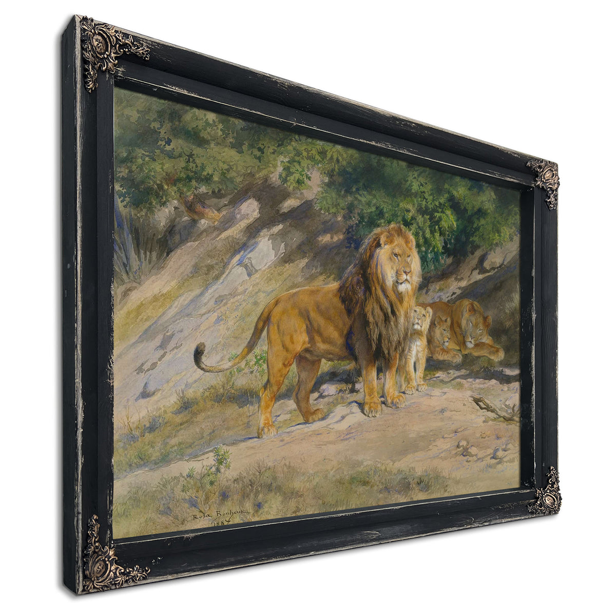 The King Watches by Rosa Bonheur