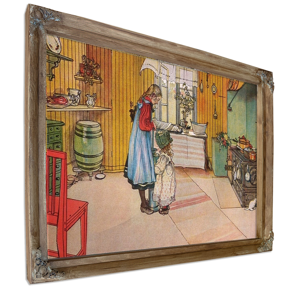 The Kitchen By Carl Larsson