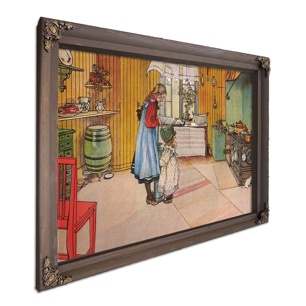 The Kitchen By Carl Larsson