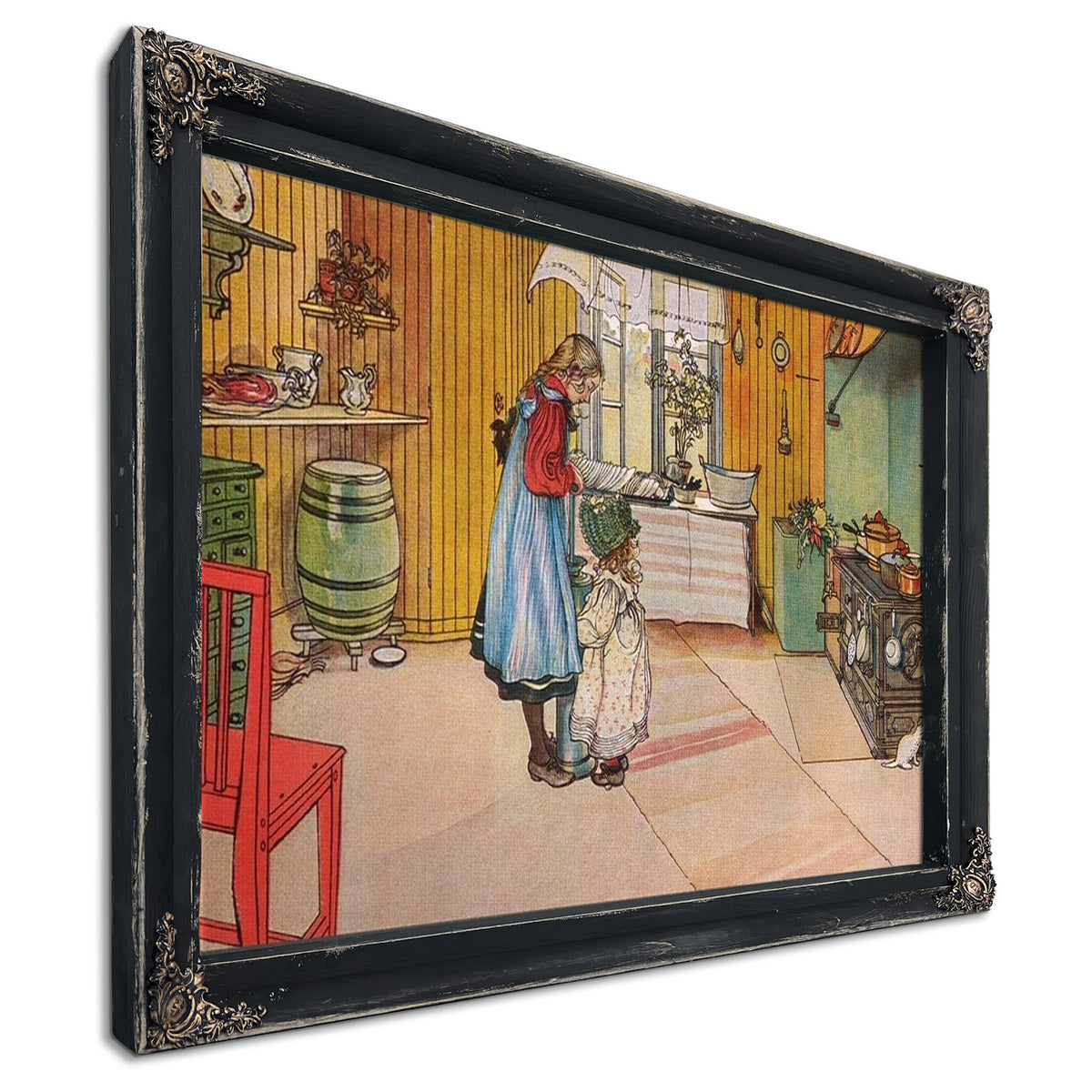 The Kitchen By Carl Larsson