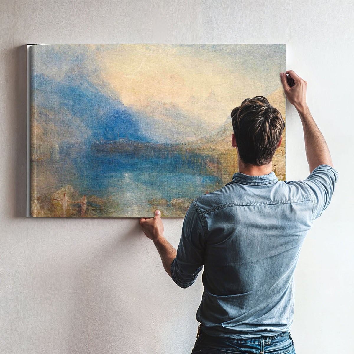 The Lake Of Zug by Joseph Mallord William Turner