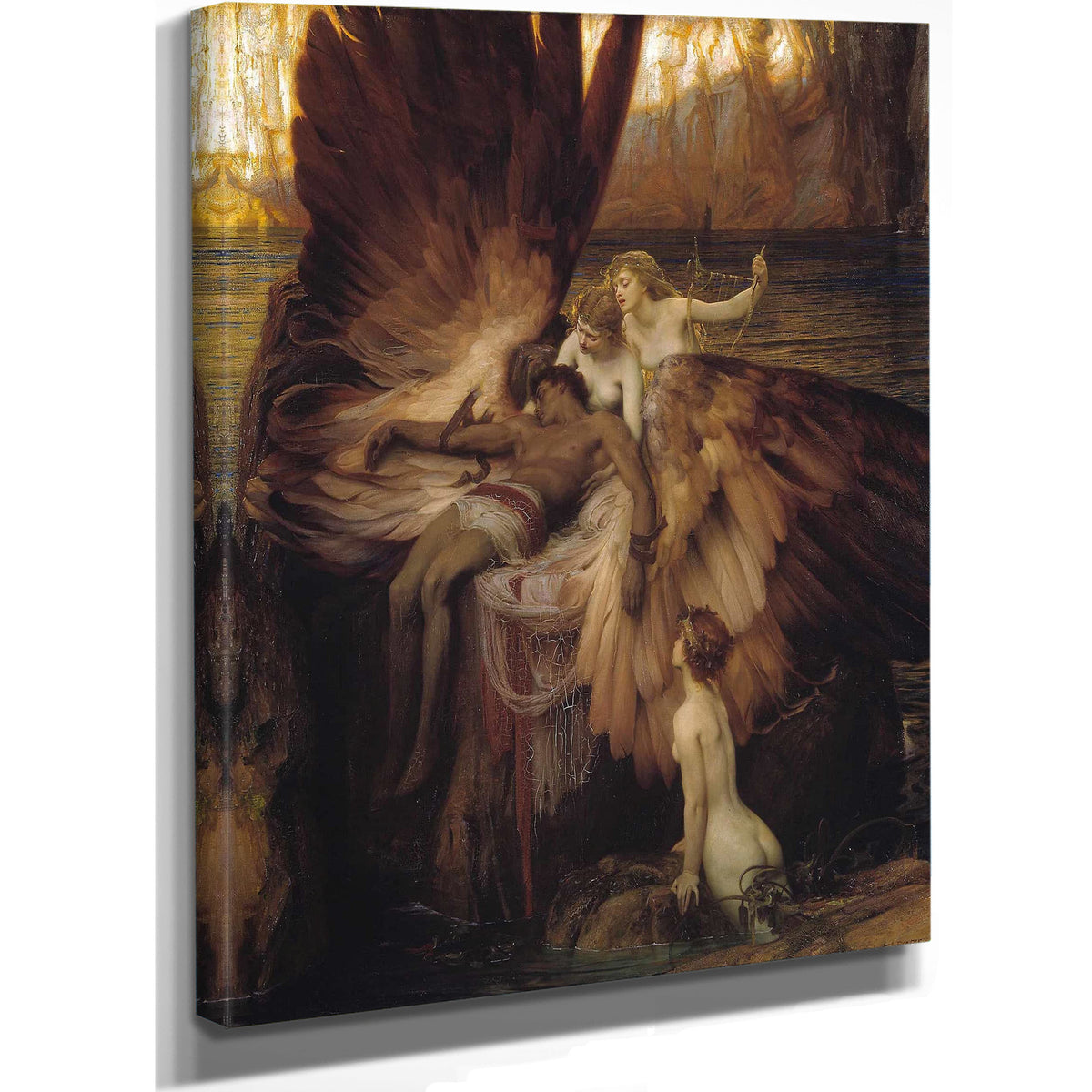 The Lament For Icarus by Herbert James Draper