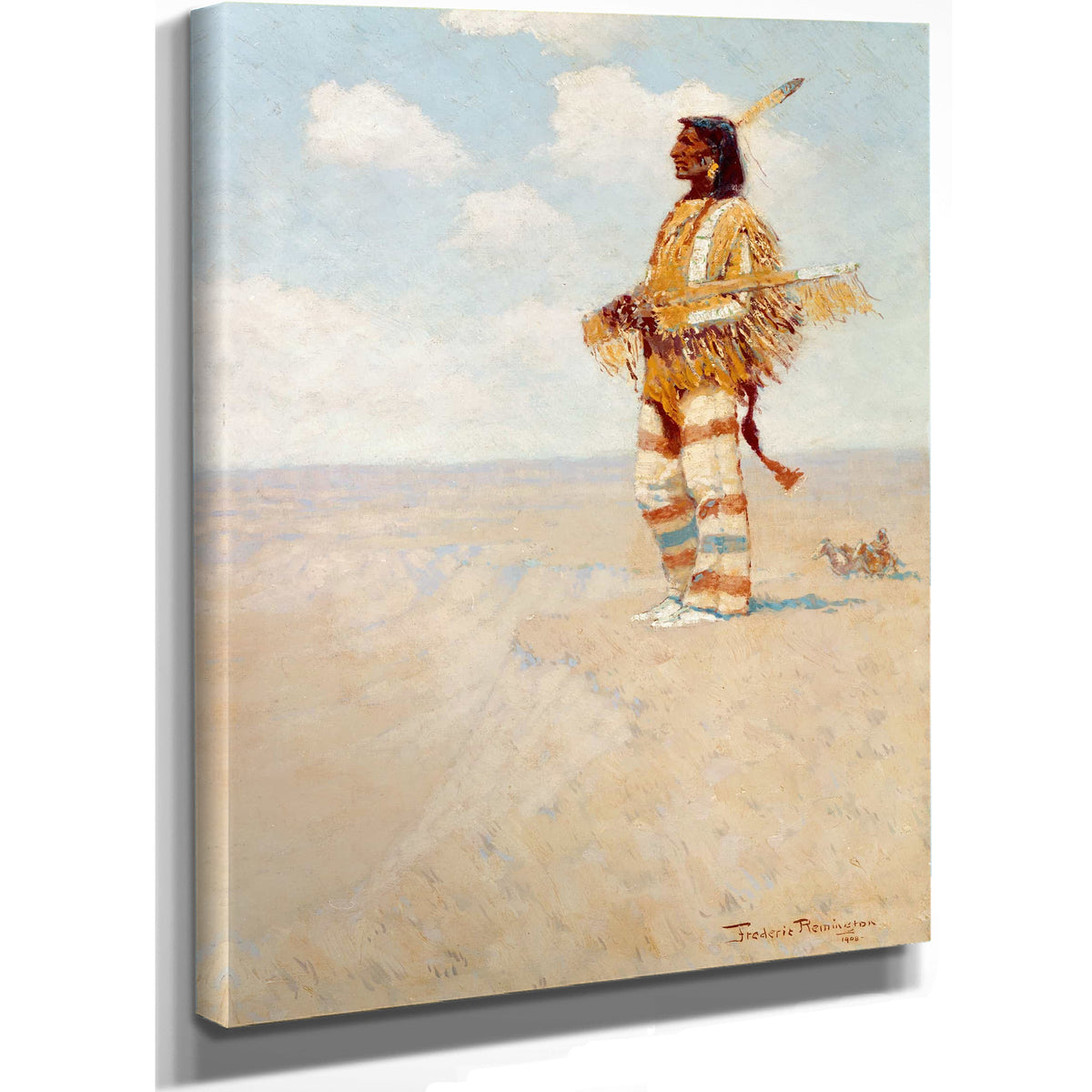 The Last Of His Race The Vanishing American by Frederic Remington