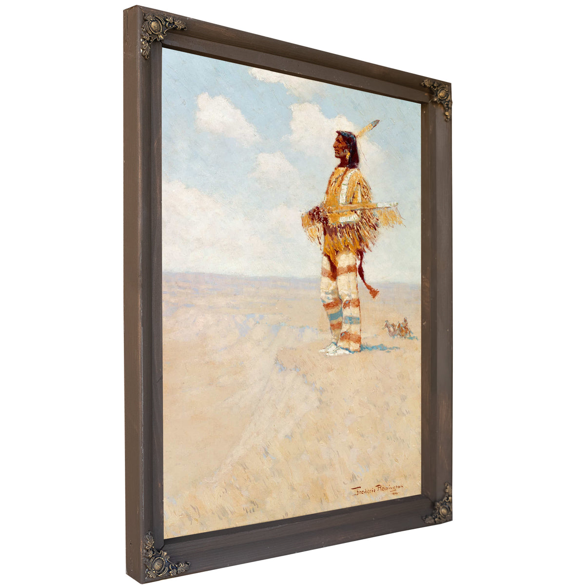 The Last Of His Race The Vanishing American by Frederic Remington