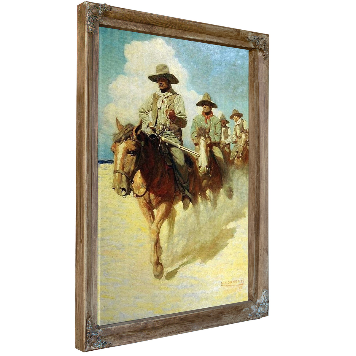 The Little Posse By Nc Wyeth