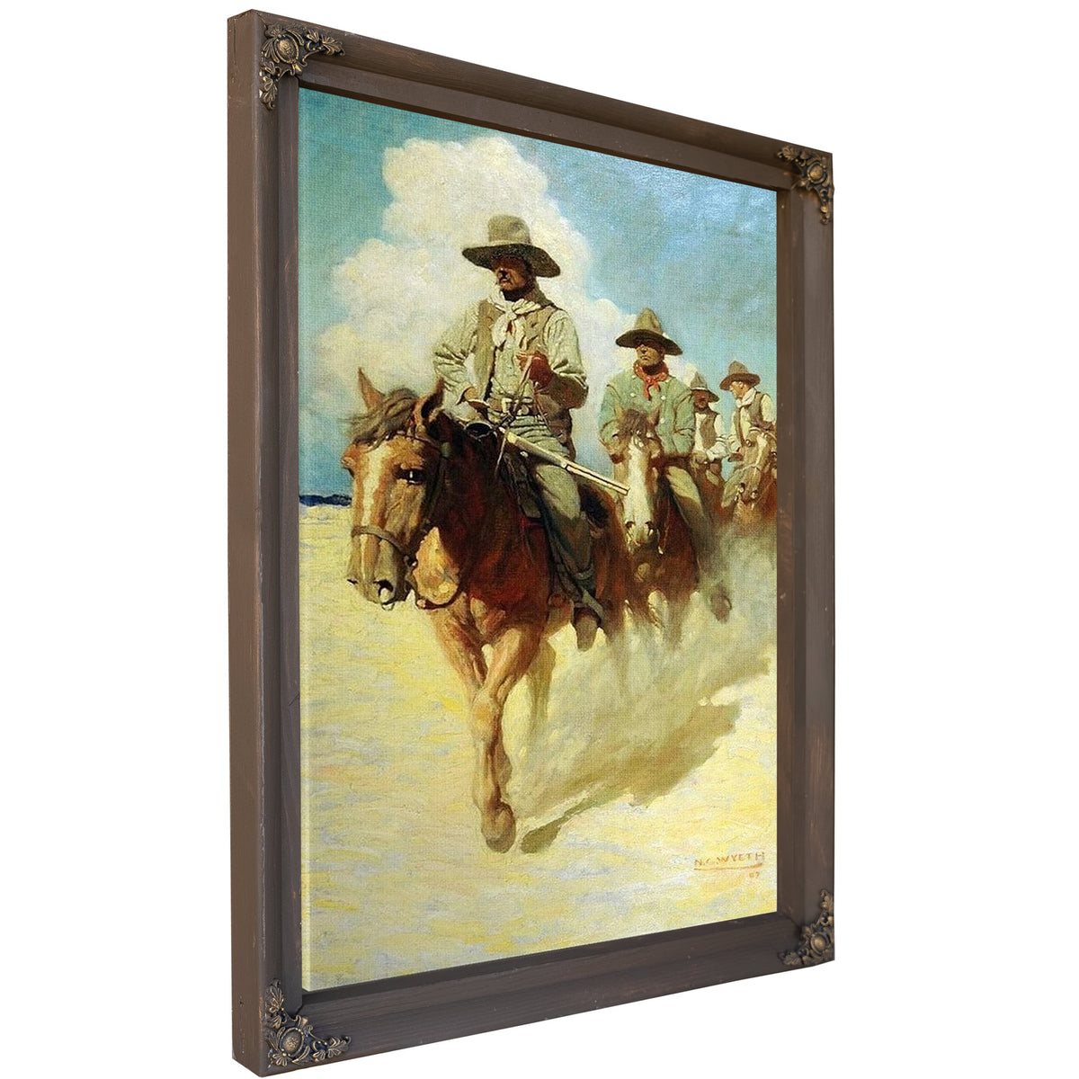 The Little Posse By Nc Wyeth