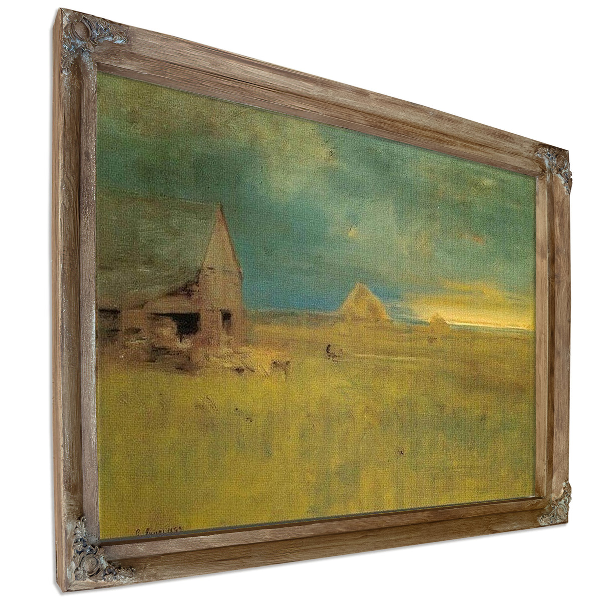 The Lone Farm Nantucket By George Inness