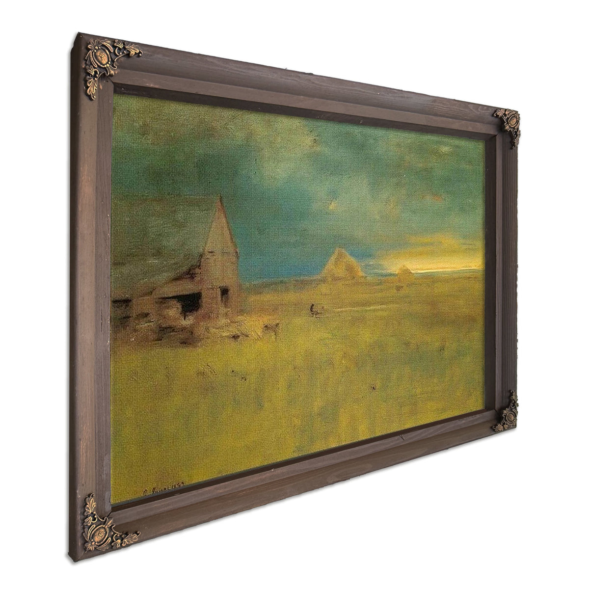 The Lone Farm Nantucket By George Inness