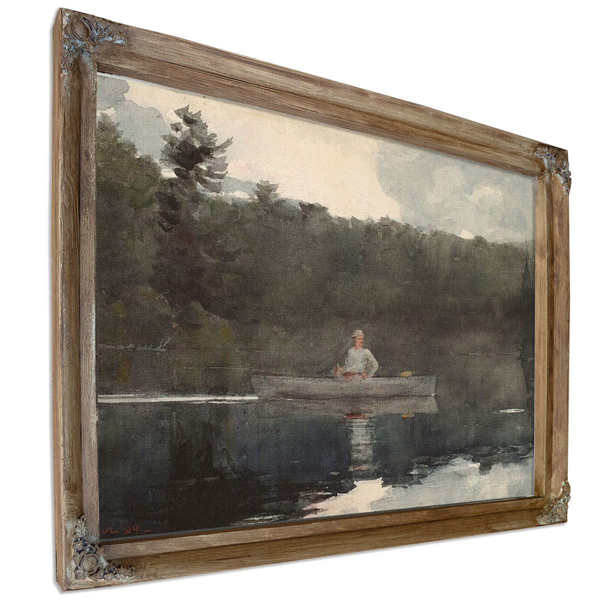 The Lone Fisherman By Winslow Homer