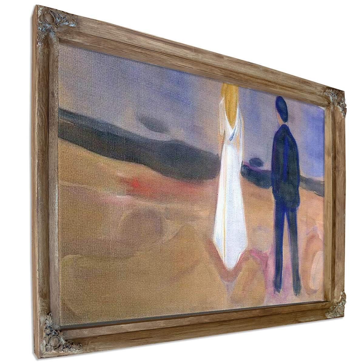 The Lonely Ones ( Summer Night) By Edvard Munch
