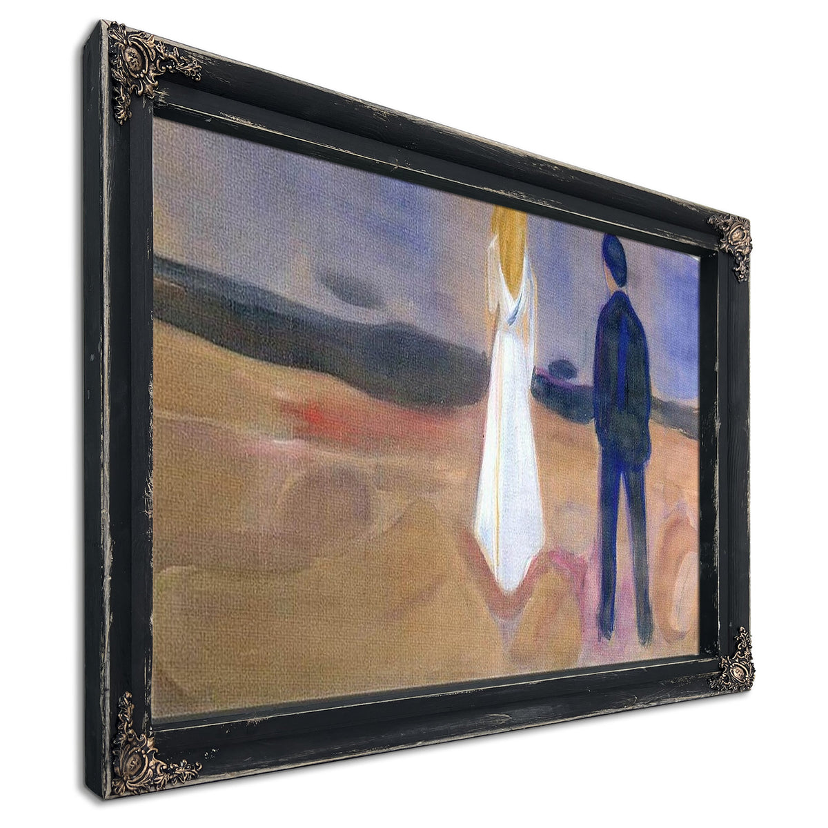 The Lonely Ones ( Summer Night) By Edvard Munch