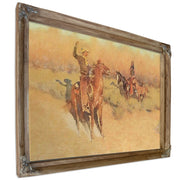 The Longhorn Cattle Sign By Frederic Remington