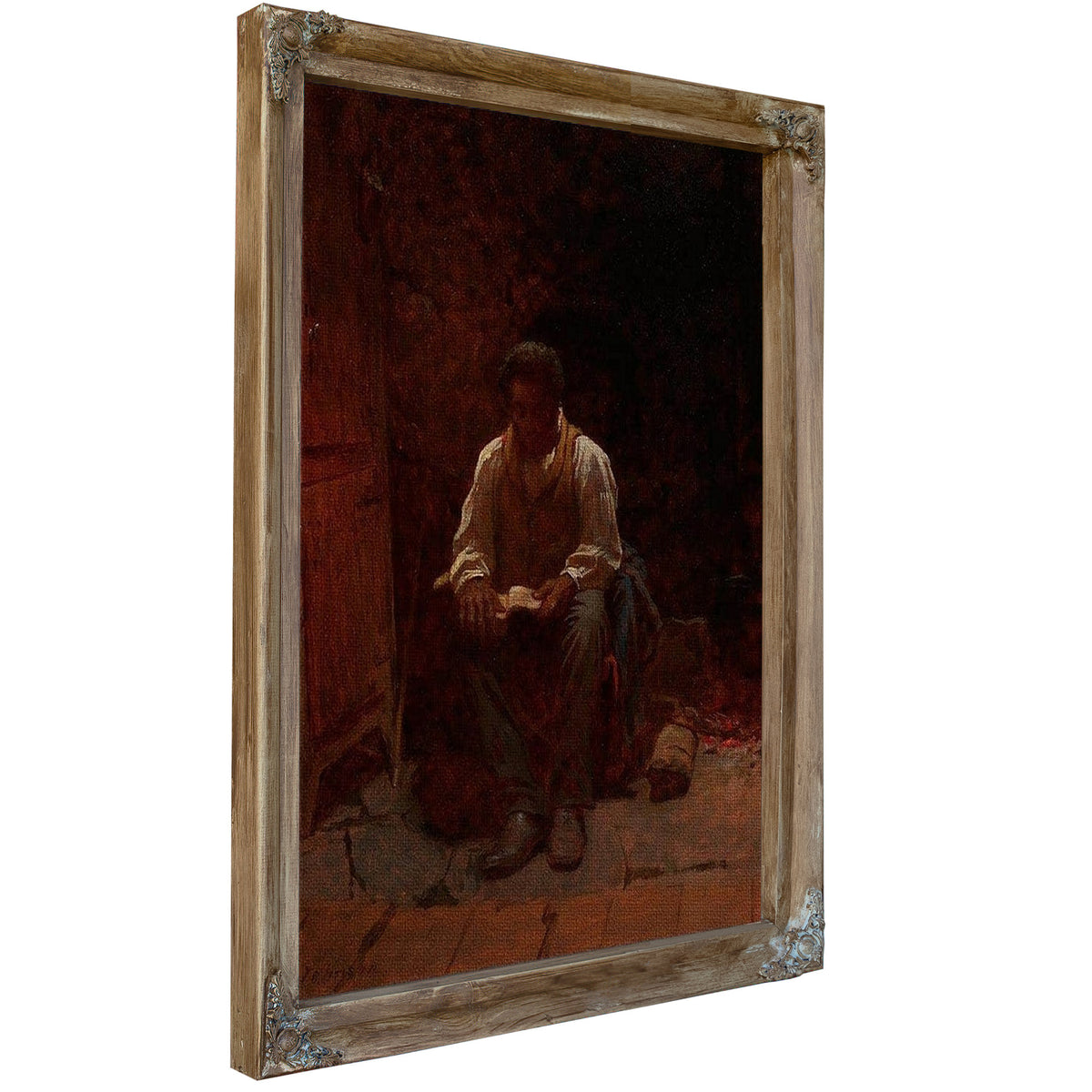 The Lord Is My Shepherd By Eastman Johnson