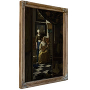 The Love Letter 1670 By Johannes Vermeer