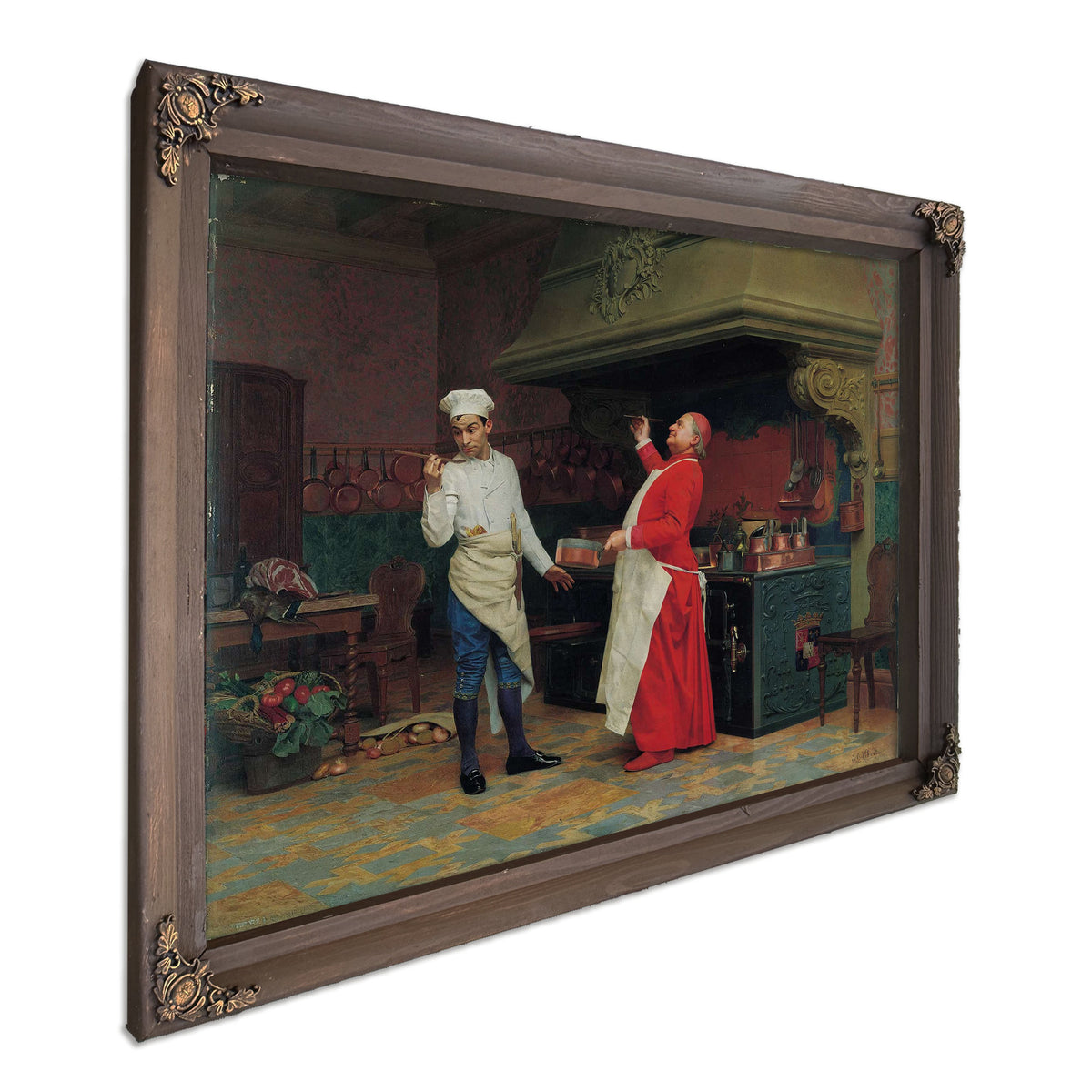 The Marvelous Sauce by Jehan Georges Vibert